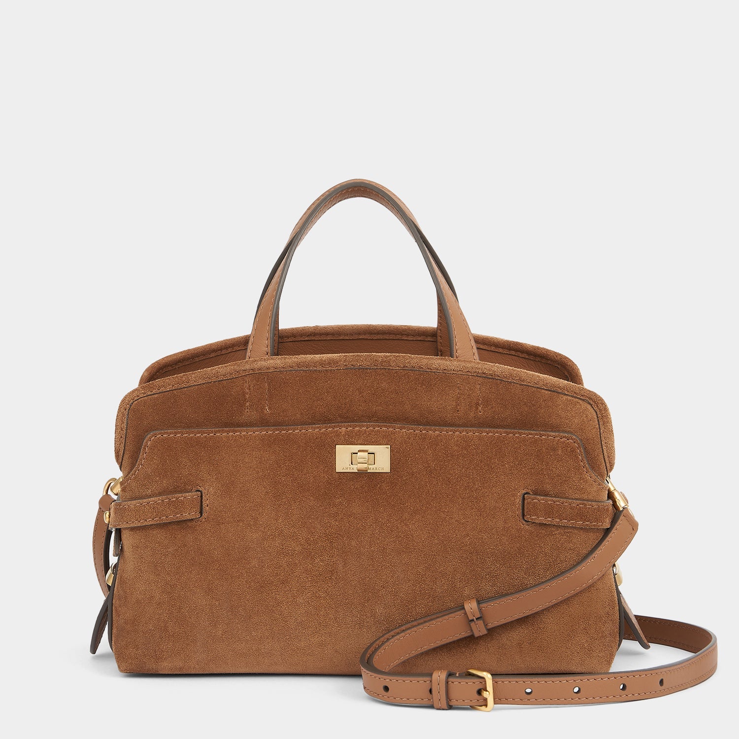 Small Wilson -

                  
                    Suede in Pecan -
                  

                  Anya Hindmarch US
