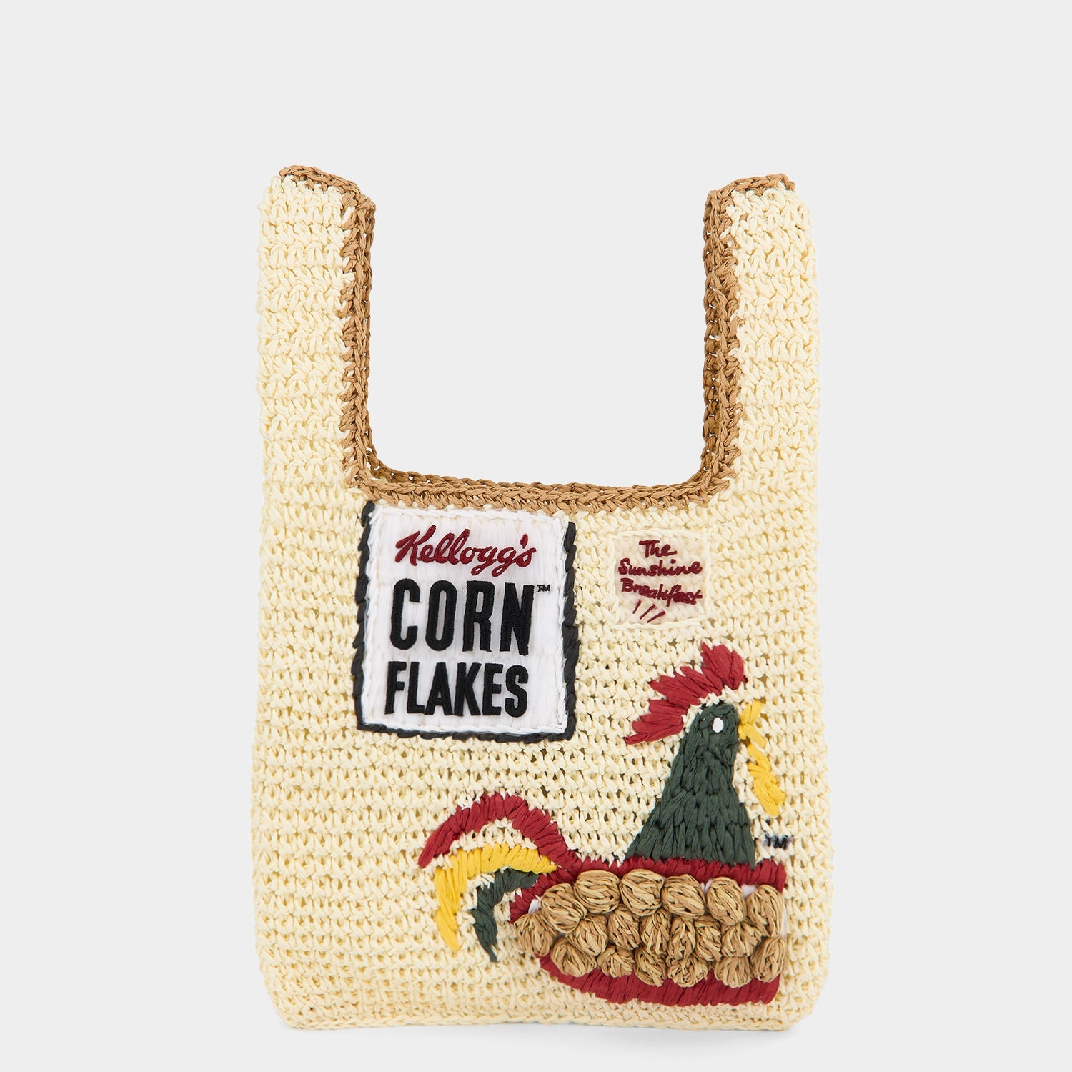 Anya Brands Corn Flakes Raffia Mini Tote -

          
            Paper Raffia in Chalk -
          

          Anya Hindmarch US
