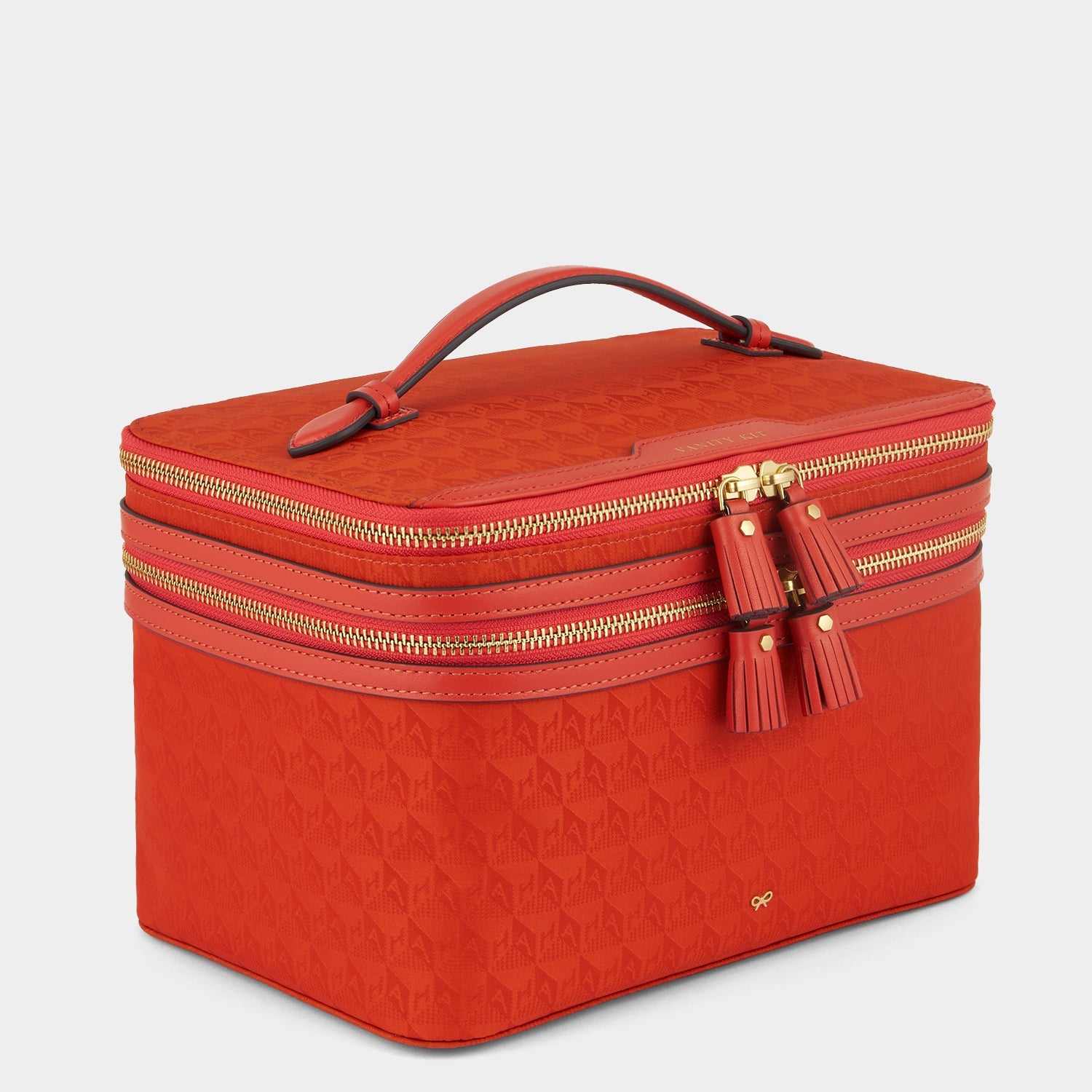 Logo Vanity Kit -

          
            Jacquard Nylon in Burnt Sienna -
          

          Anya Hindmarch US
