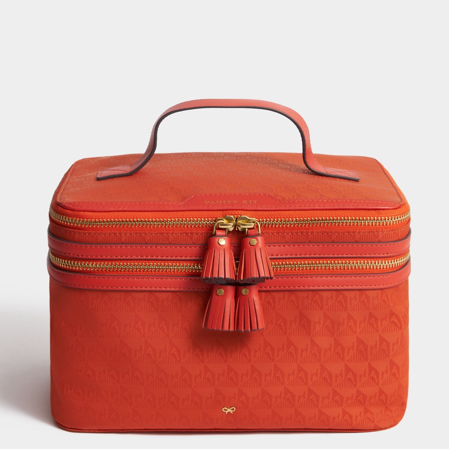 Logo Vanity Kit -

          
            Jacquard Nylon in Burnt Sienna -
          

          Anya Hindmarch US
