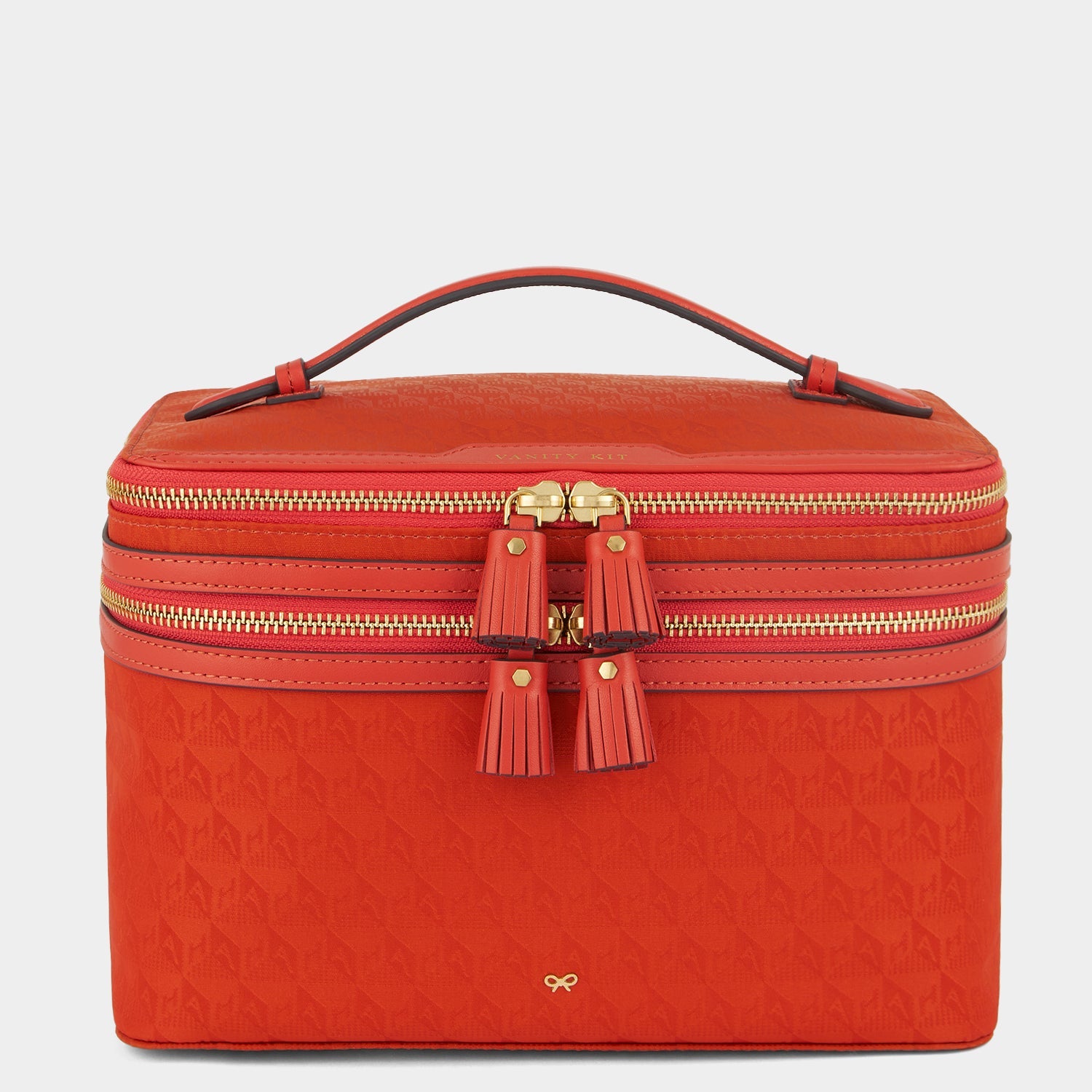 Logo Vanity Kit -

          
            Jacquard Nylon in Burnt Sienna -
          

          Anya Hindmarch US
