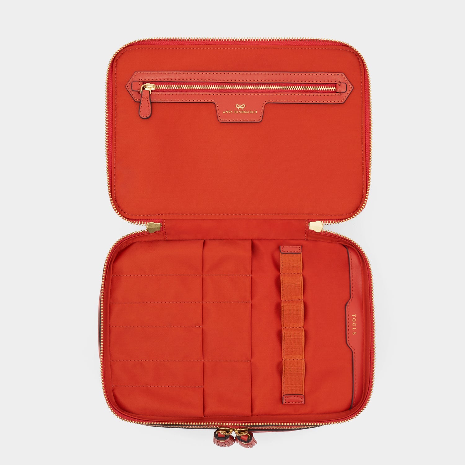 Logo Vanity Kit -

          
            Jacquard Nylon in Burnt Sienna -
          

          Anya Hindmarch US
