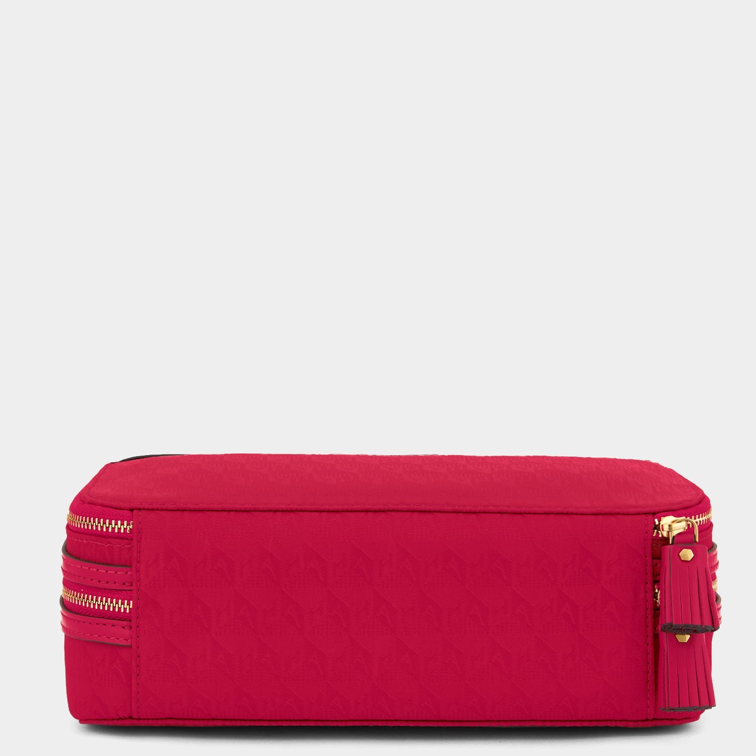 Logo Make-Up Pouch -

          
            Jacquard Nylon Up in Magenta -
          

          Anya Hindmarch US
