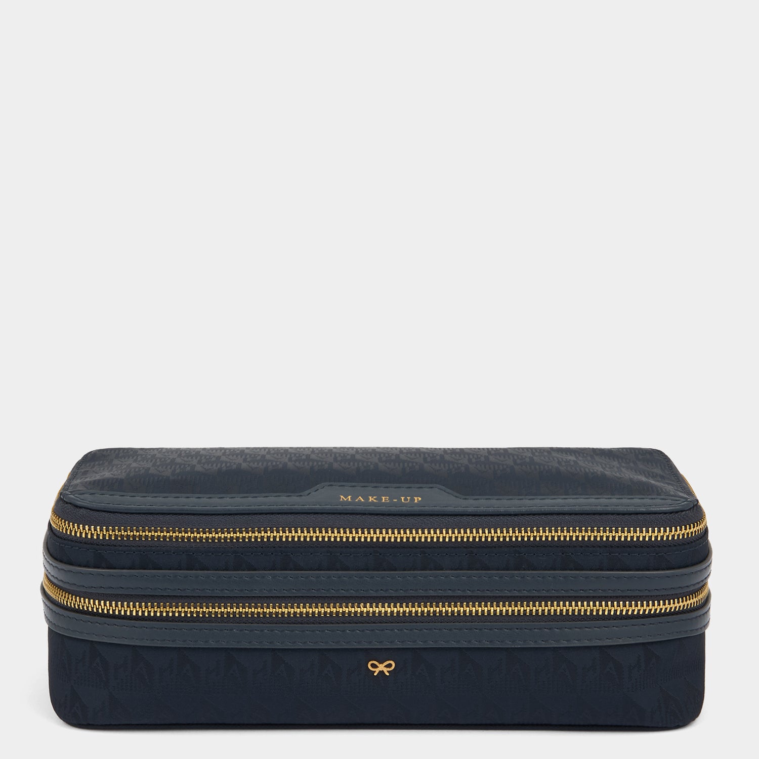 Logo Make-Up Pouch -

          
            Nylon Jacquard in New Marine -
          

          Anya Hindmarch US
