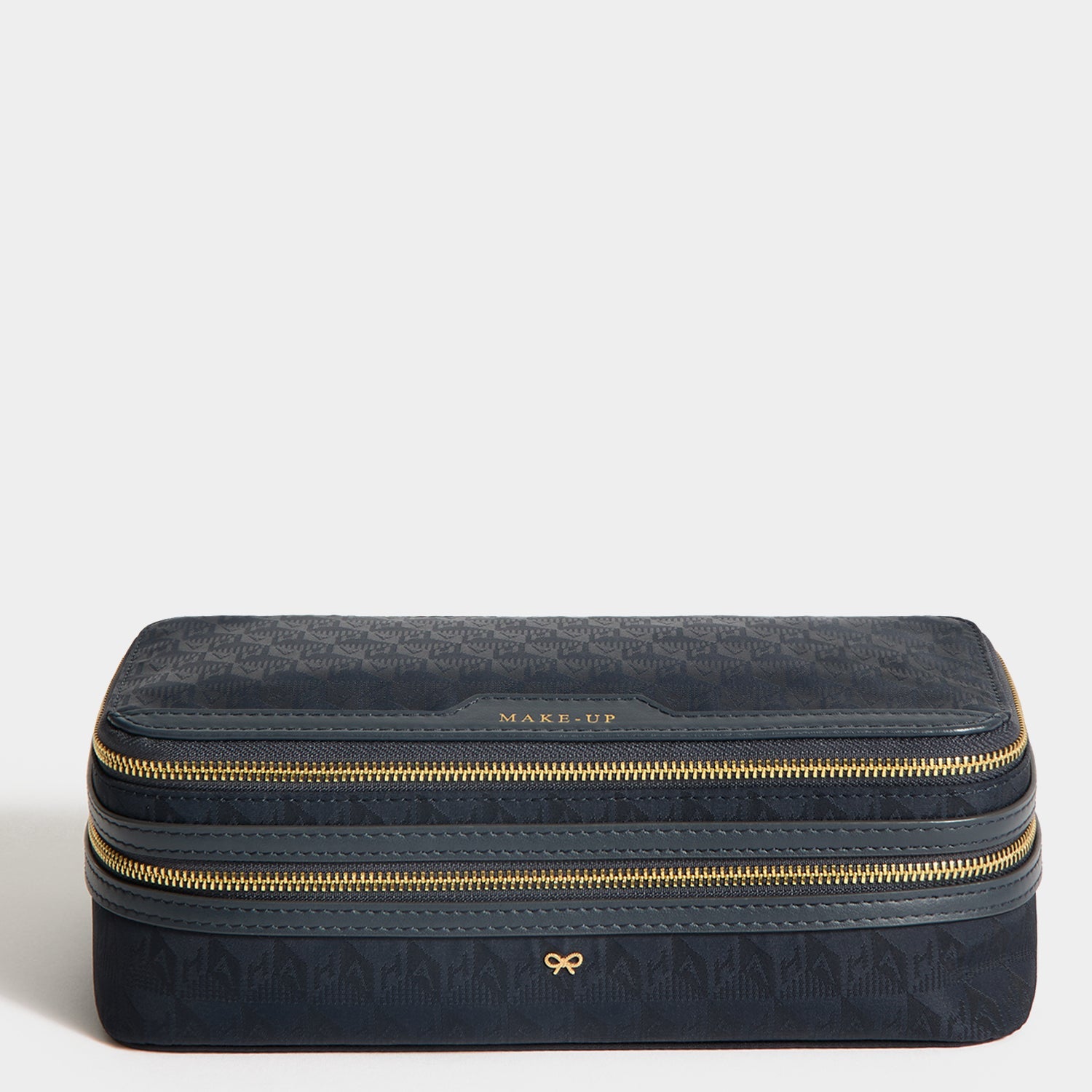 Logo Make-Up Pouch -

          
            Nylon Jacquard in New Marine -
          

          Anya Hindmarch US
