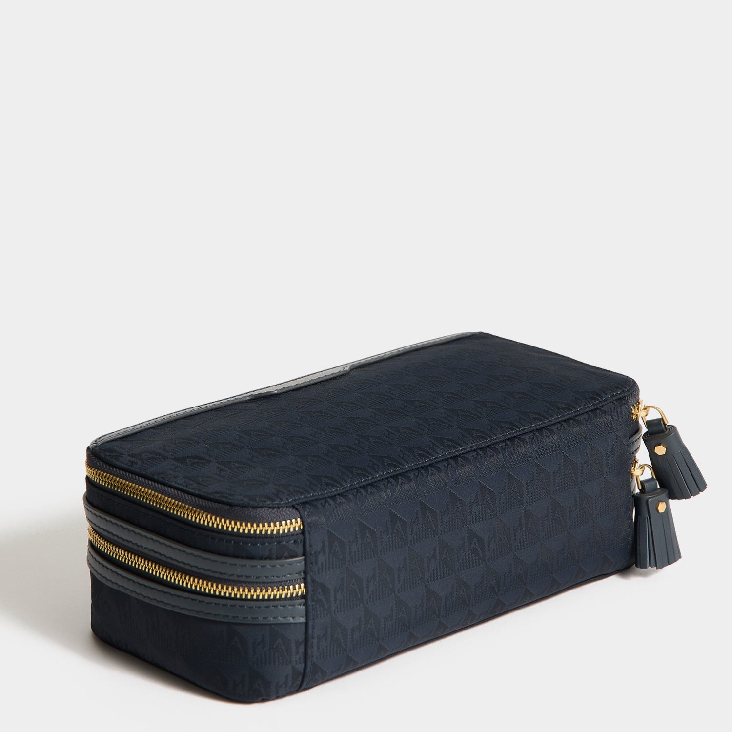 Logo Make-Up Pouch -

          
            Nylon Jacquard in New Marine -
          

          Anya Hindmarch US
