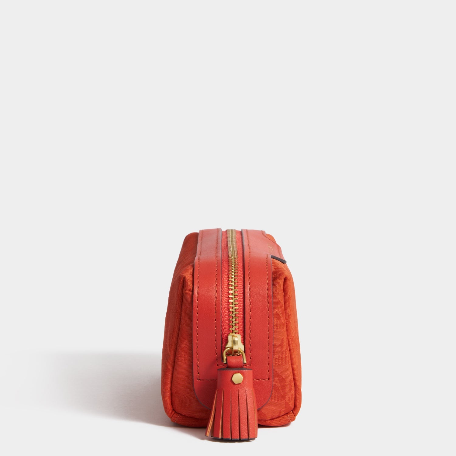 Logo Girlie Stuff Pouch -

          
            Jacquard Nylon in Burnt Sienna -
          

          Anya Hindmarch US
