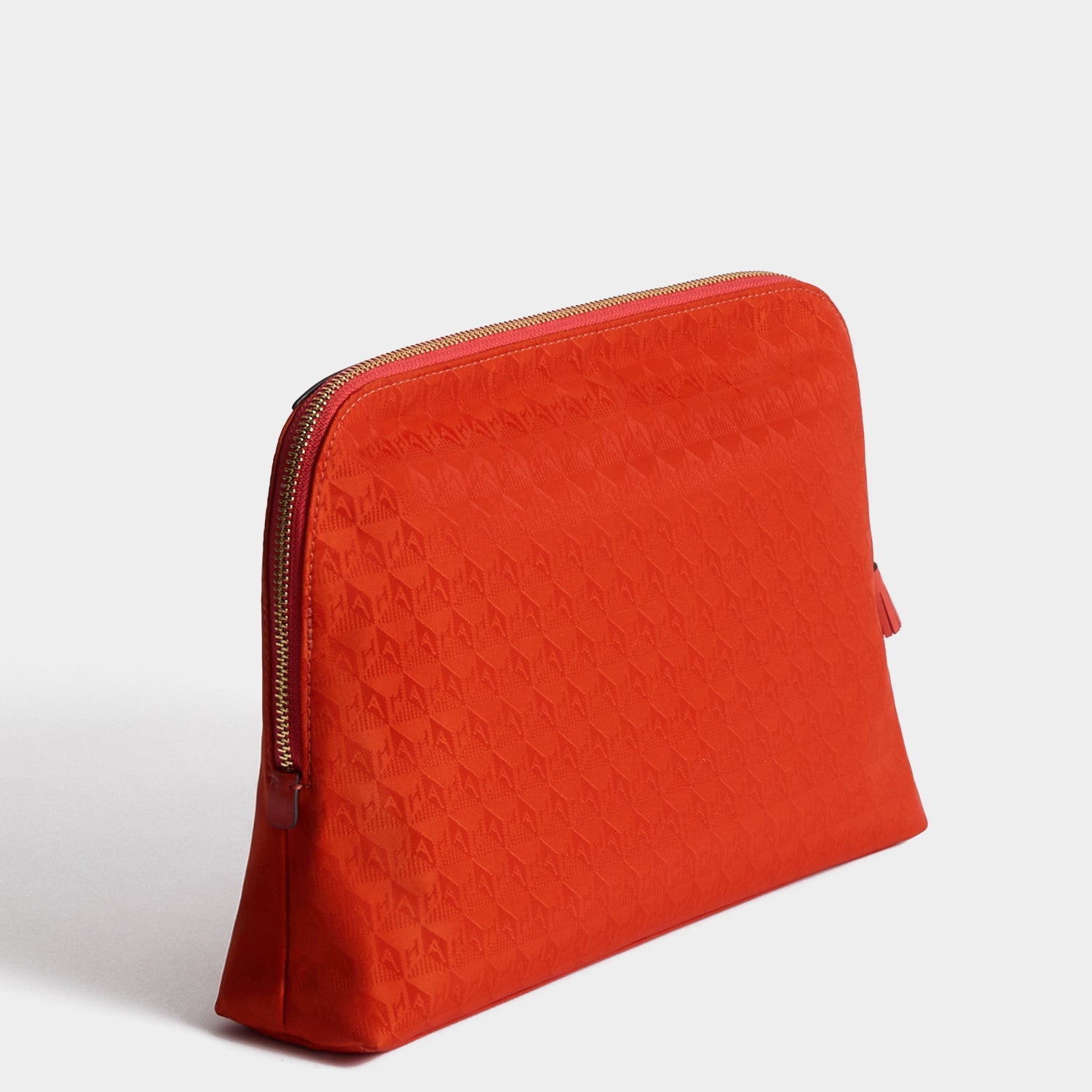 Logo Lotions and Potions Pouch -

          
            Jacquard Nylon Potions in Red -
          

          Anya Hindmarch US
