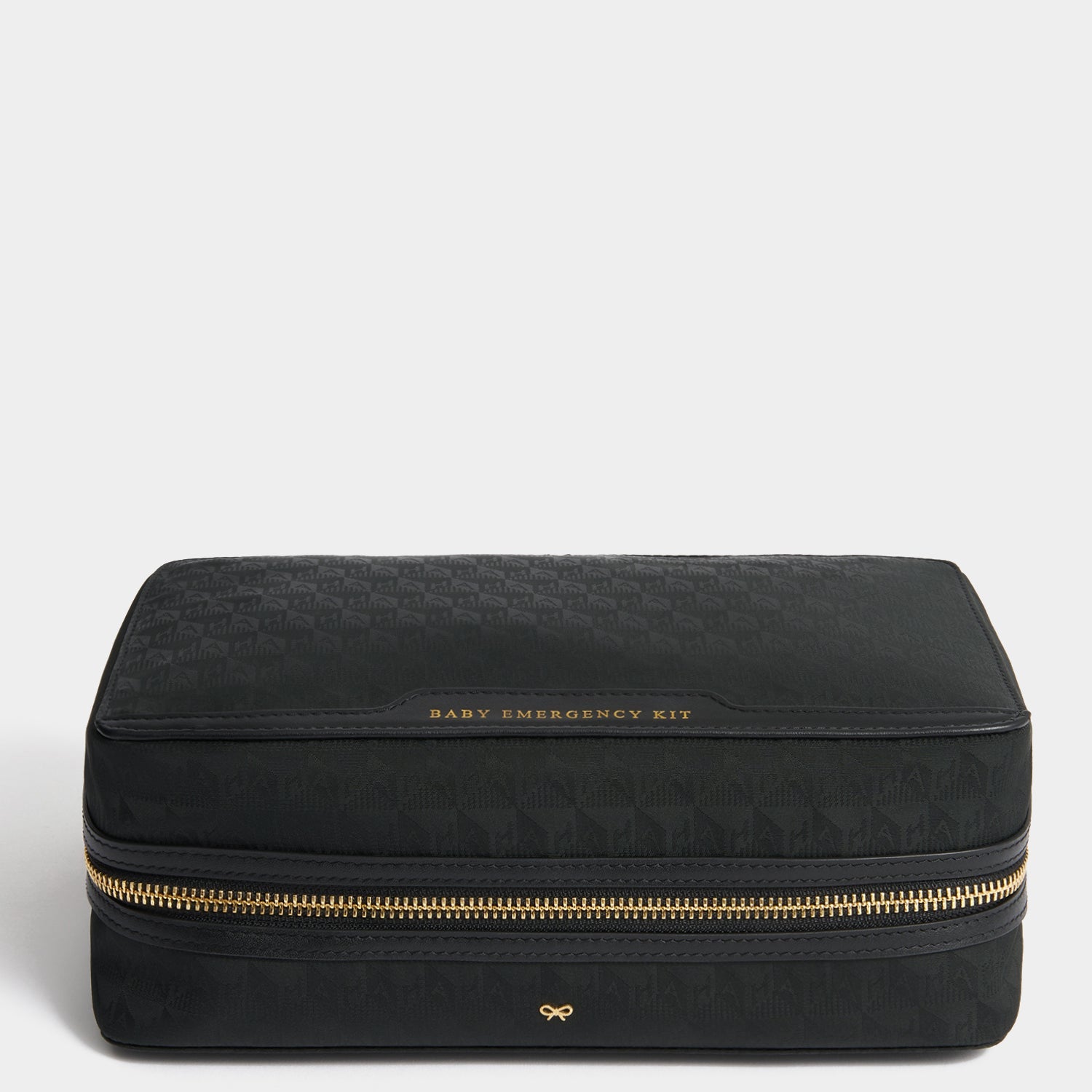 Logo Baby Emergency Kit -

          
            Jacquard Nylon in Black -
          

          Anya Hindmarch US
