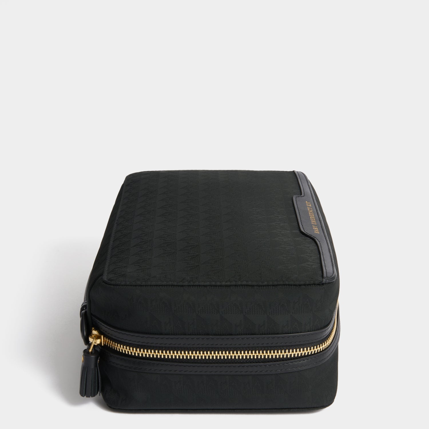 Logo Baby Emergency Kit -

          
            Jacquard Nylon in Black -
          

          Anya Hindmarch US
