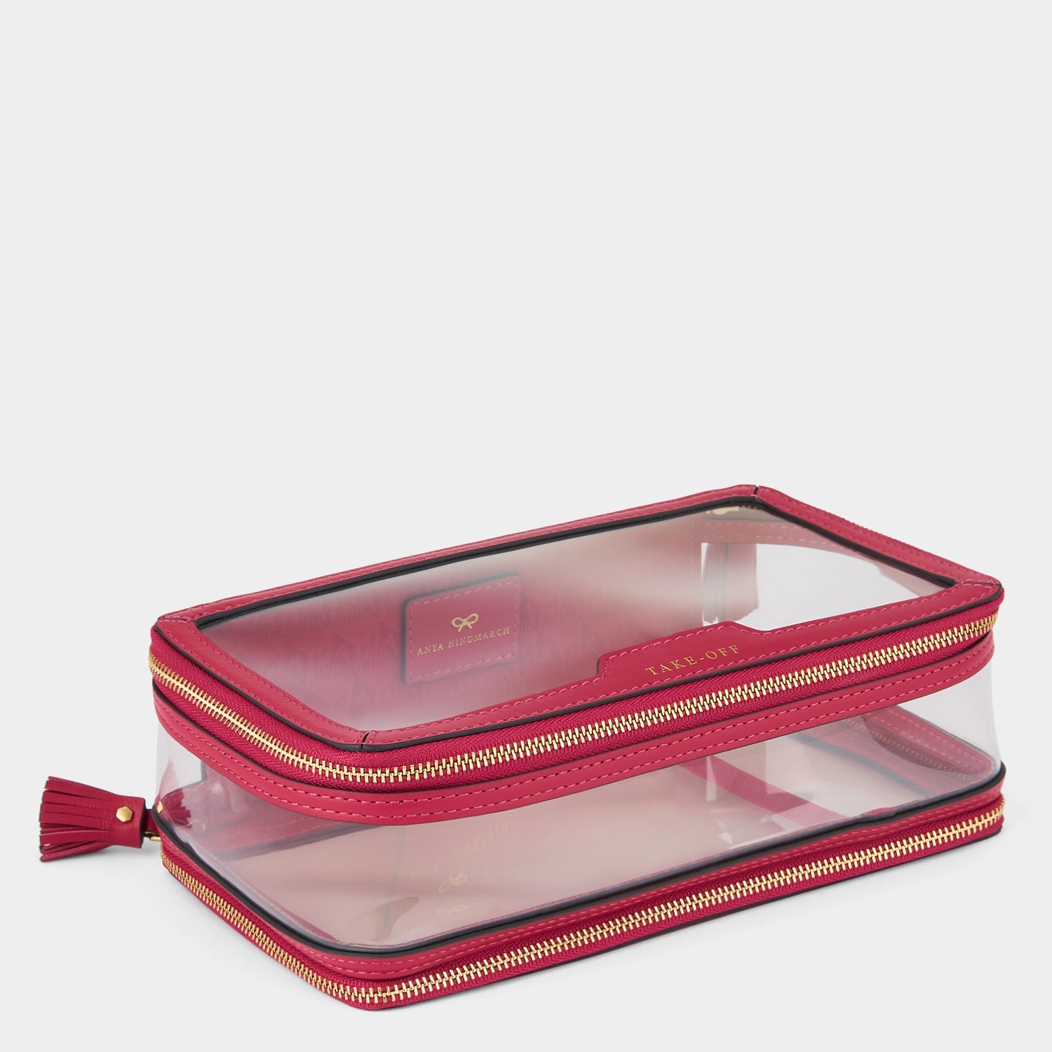 Logo In-Flight Case -

          
            Leather in Berry/TPU in Calf -
          

          Anya Hindmarch US
