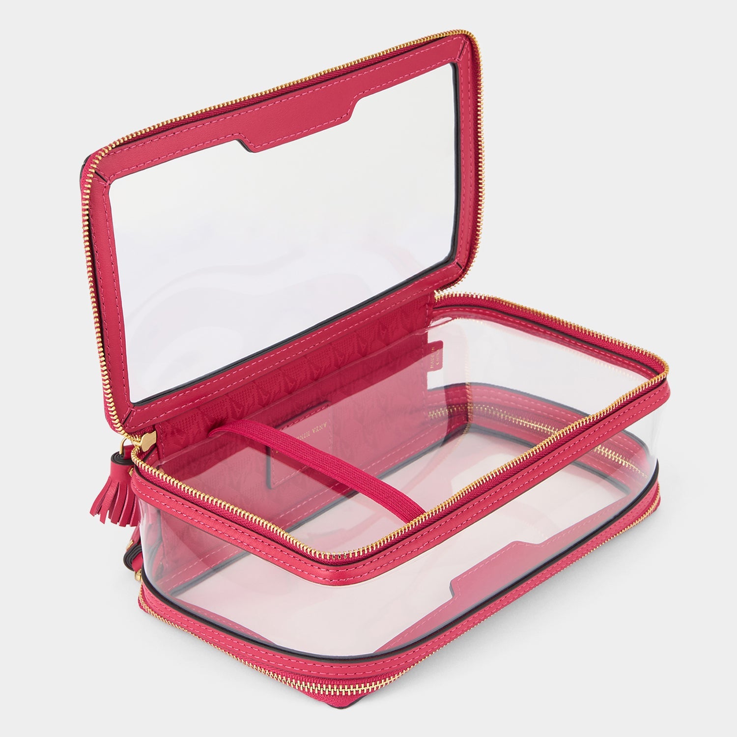 Logo In-Flight Case -

          
            Leather in Berry/TPU in Calf -
          

          Anya Hindmarch US
