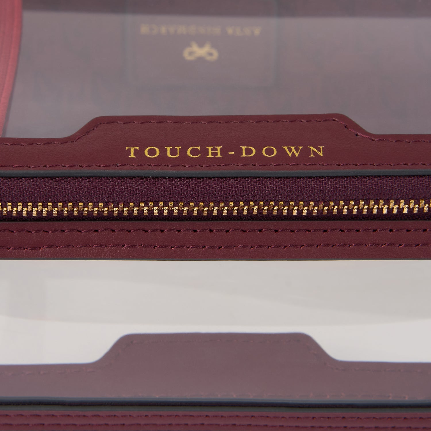 Logo In-Flight Case -

          
            Leather in Medium Red/TPU in Clear -
          

          Anya Hindmarch US
