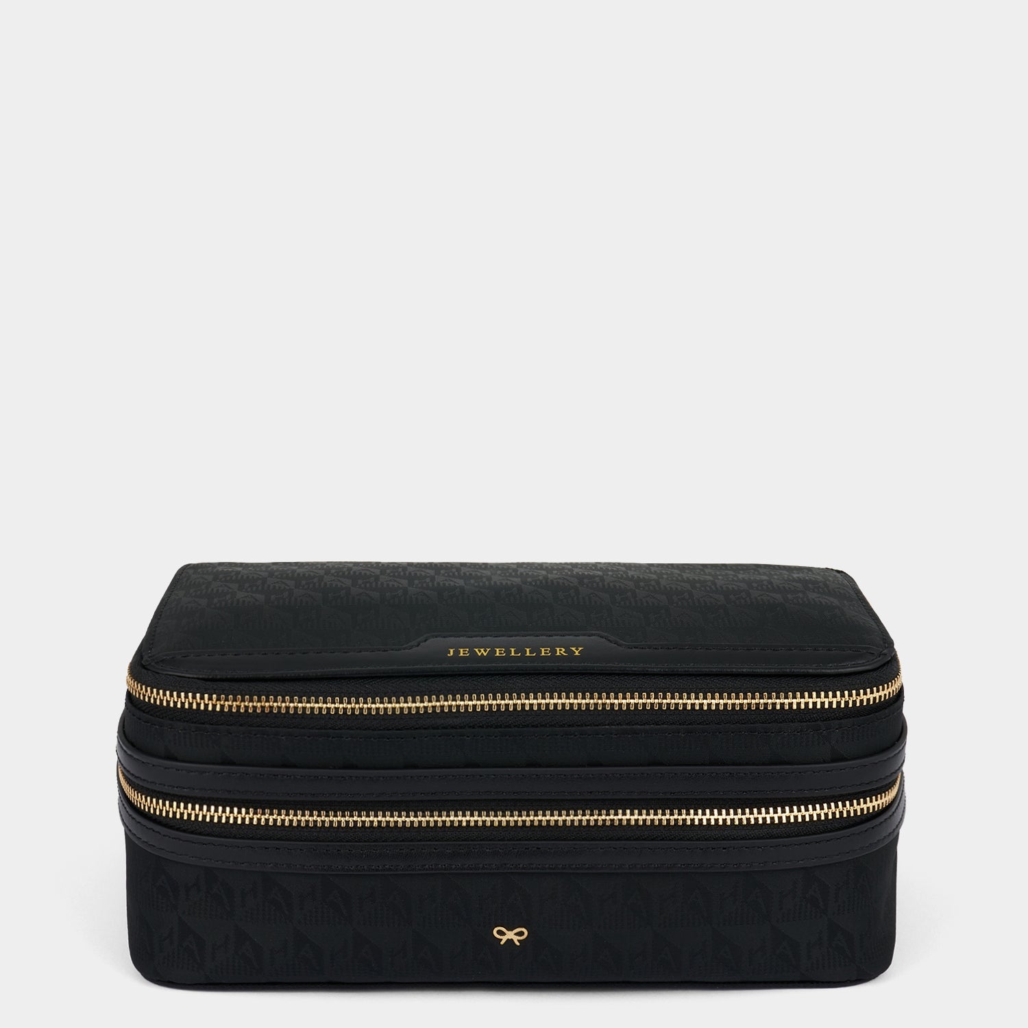 Logo Jewellery Pouch -

                  
                    Recycled Nylon in Black -
                  

                  Anya Hindmarch US
