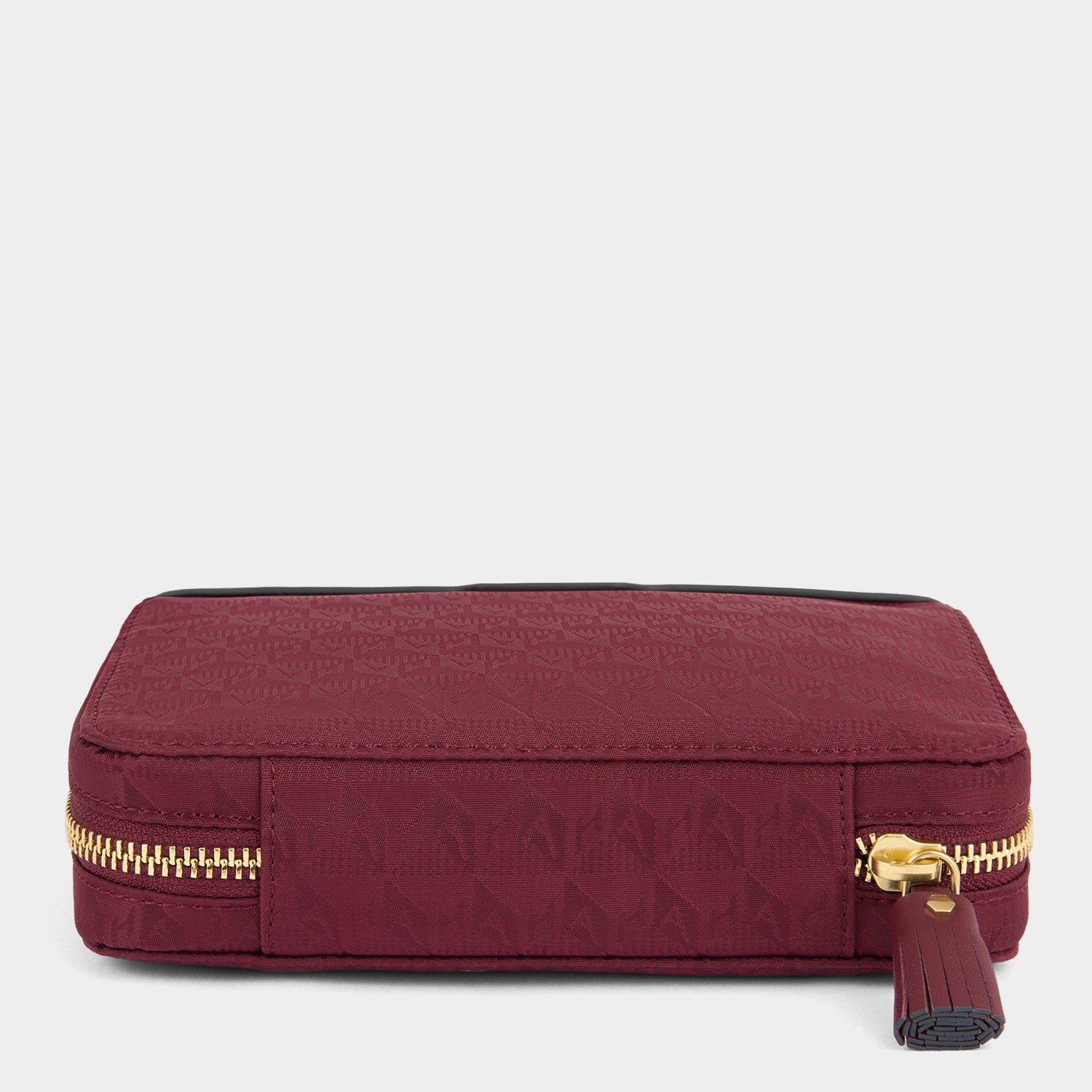 Logo Pills Box -

          
            Jacquard Nylon in Medium Red -
          

          Anya Hindmarch US
