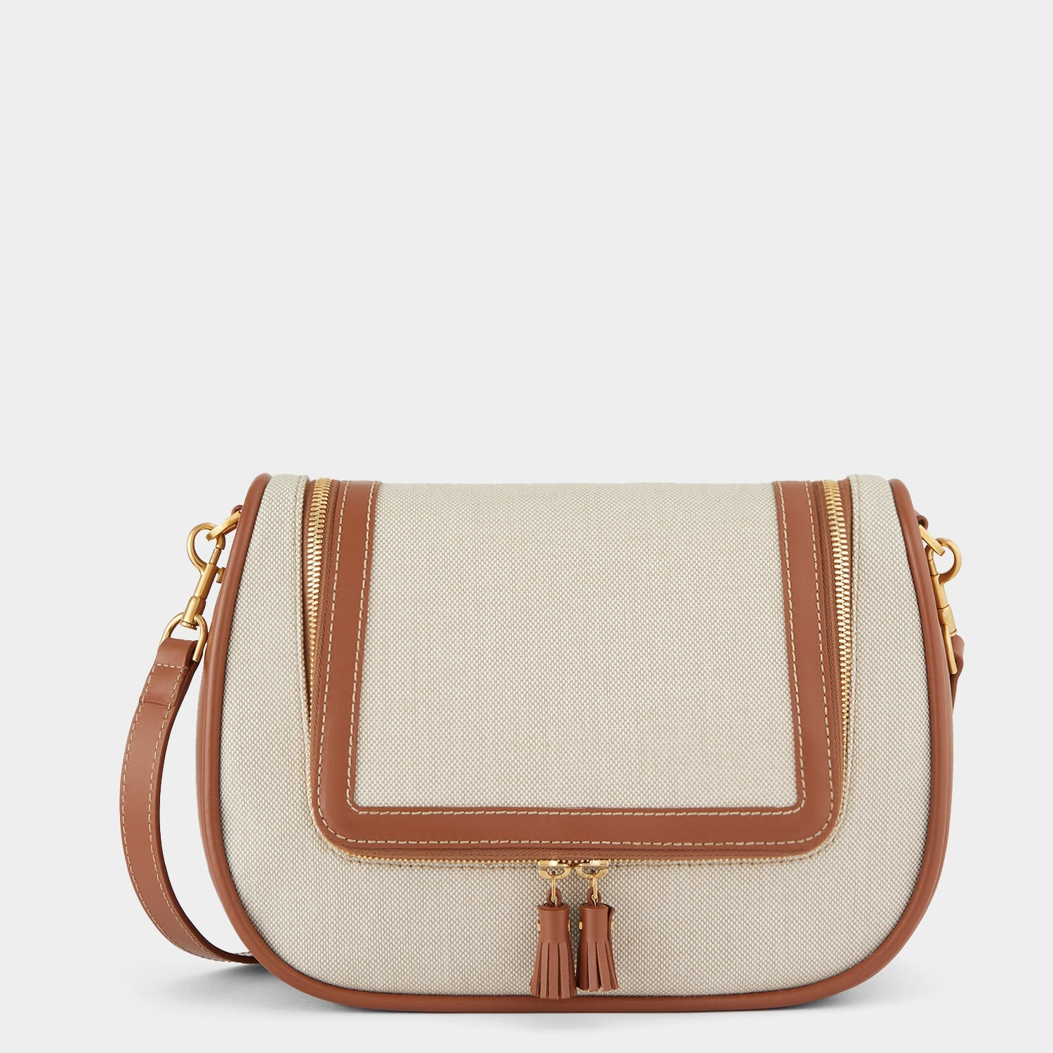 Vere Soft Satchel Cross-body -

                  
                    Mixed Canvas in Natural -
                  

                  Anya Hindmarch US
