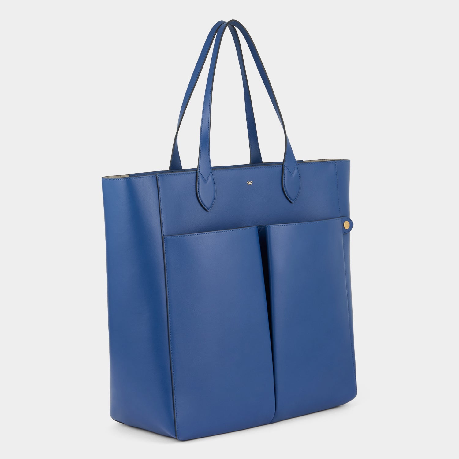 Nevis Tote -

          
            Smooth Leather in Blueberry -
          

          Anya Hindmarch US
