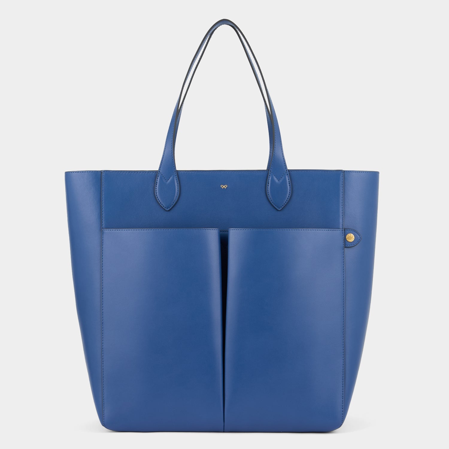 Nevis Tote -

          
            Smooth Leather in Blueberry -
          

          Anya Hindmarch US
