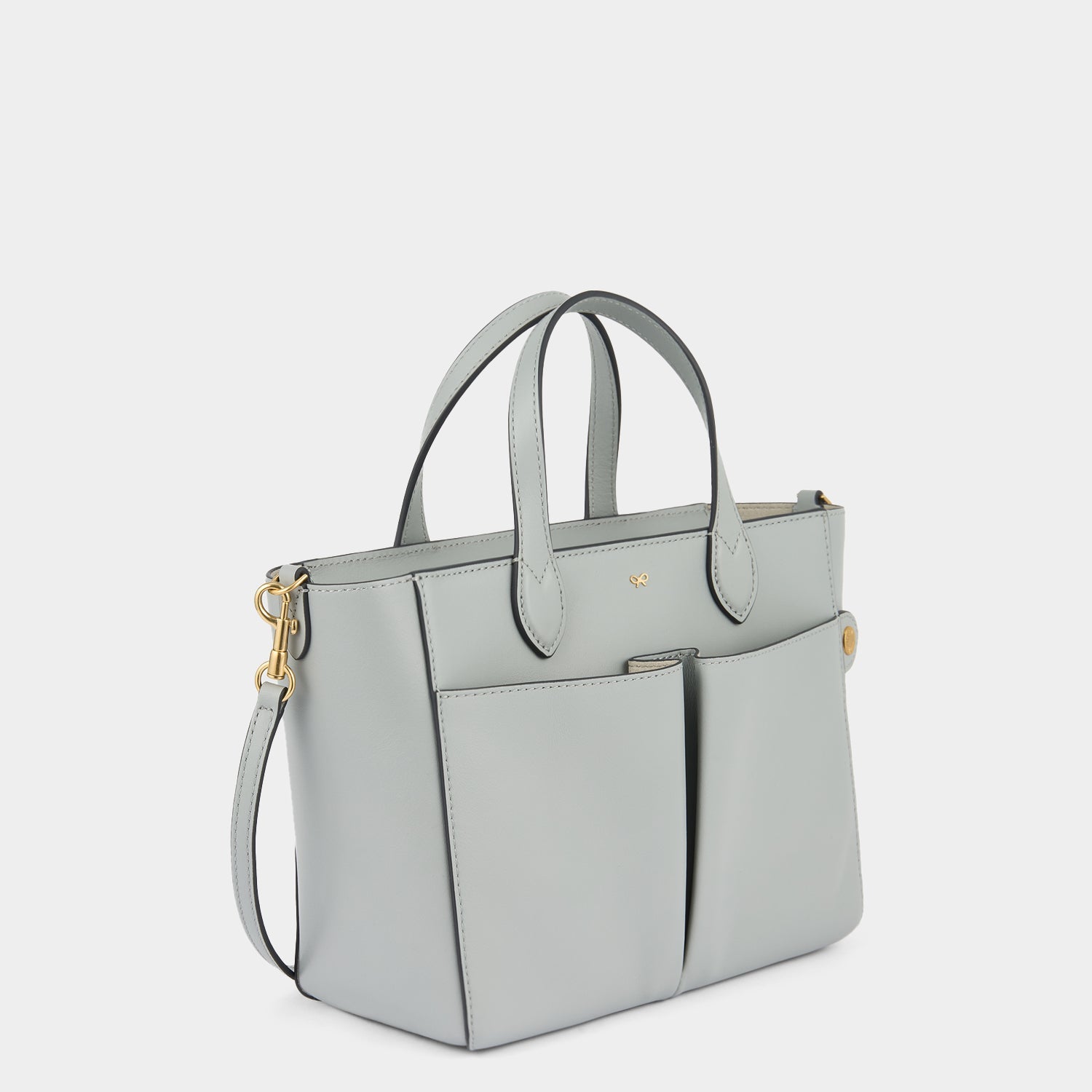 Nevis XS Tote -

          
            Smooth Leather in Light Blue -
          

          Anya Hindmarch US
