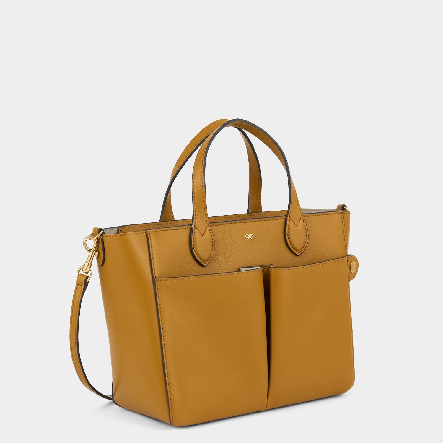 Nevis XS Tote -

          
            Smooth Leather in Tumeric -
          

          Anya Hindmarch US
