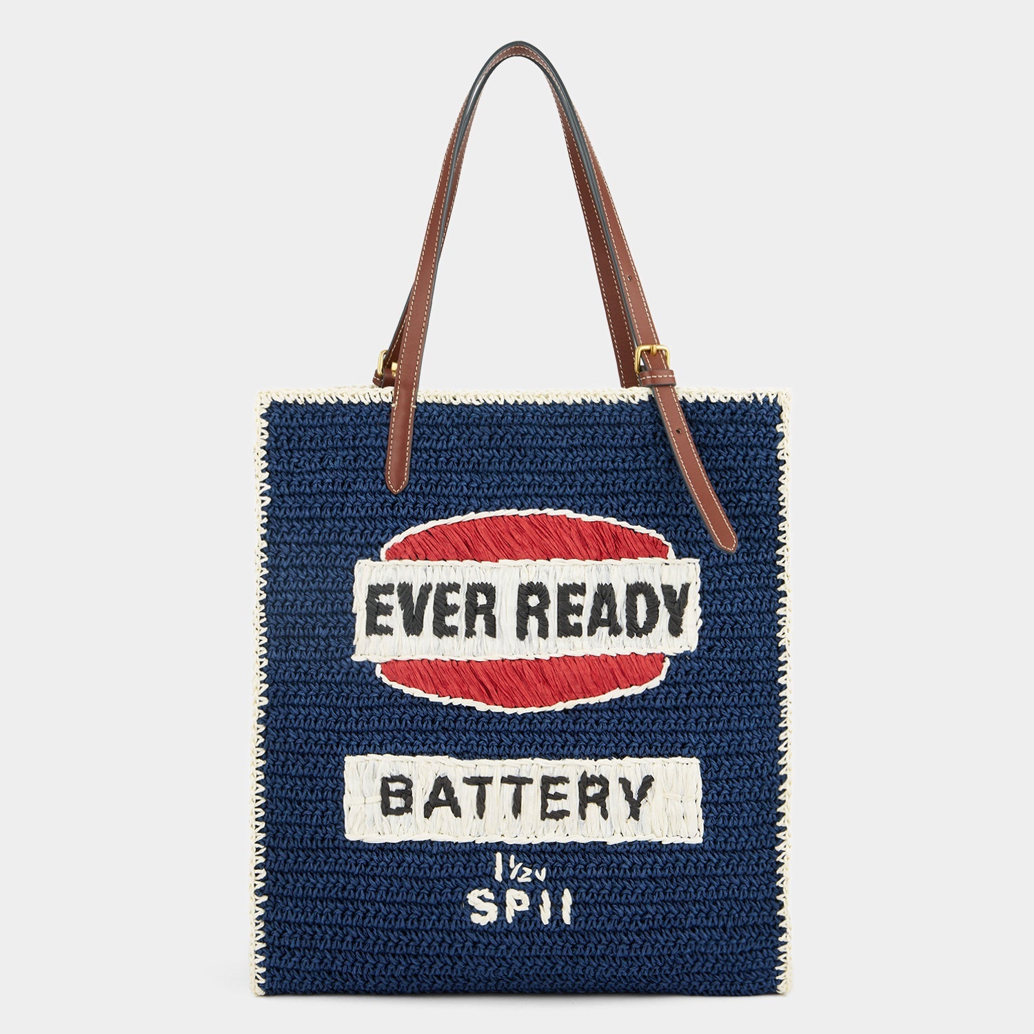 Anya Brands Ever Ready Raffia Tote -

          
            Paper Raffia in Dark Blue -
          

          Anya Hindmarch US
