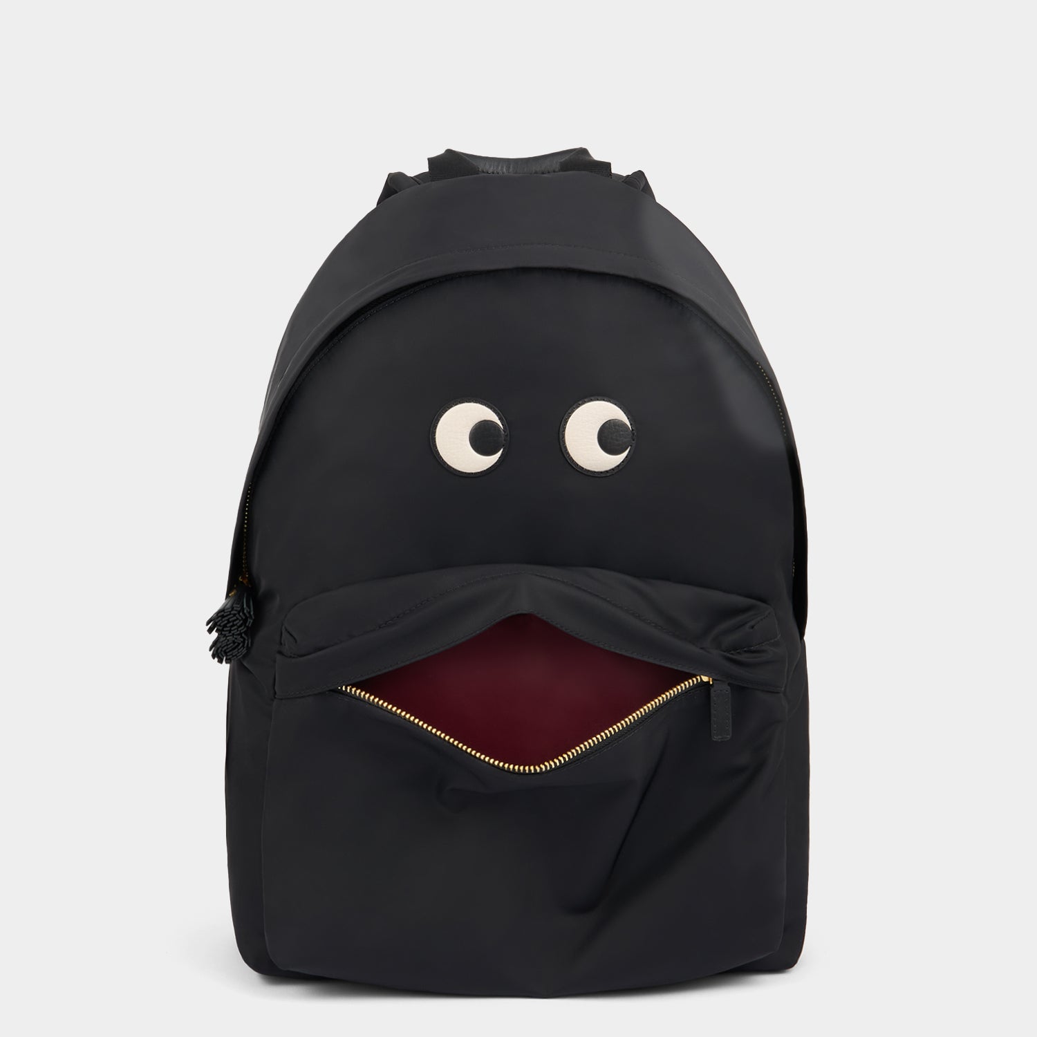 Eyes Backpack -

          
            Regenerated ECONYL® Nylon in Black -
          

          Anya Hindmarch US
