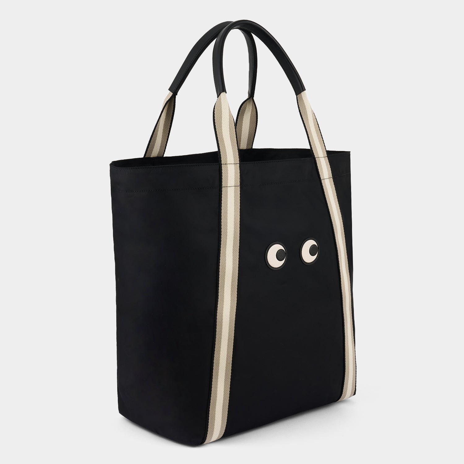 Eyes Shopping Tote -

          
            Regenerated ECONYL® in Black -
          

          Anya Hindmarch US
