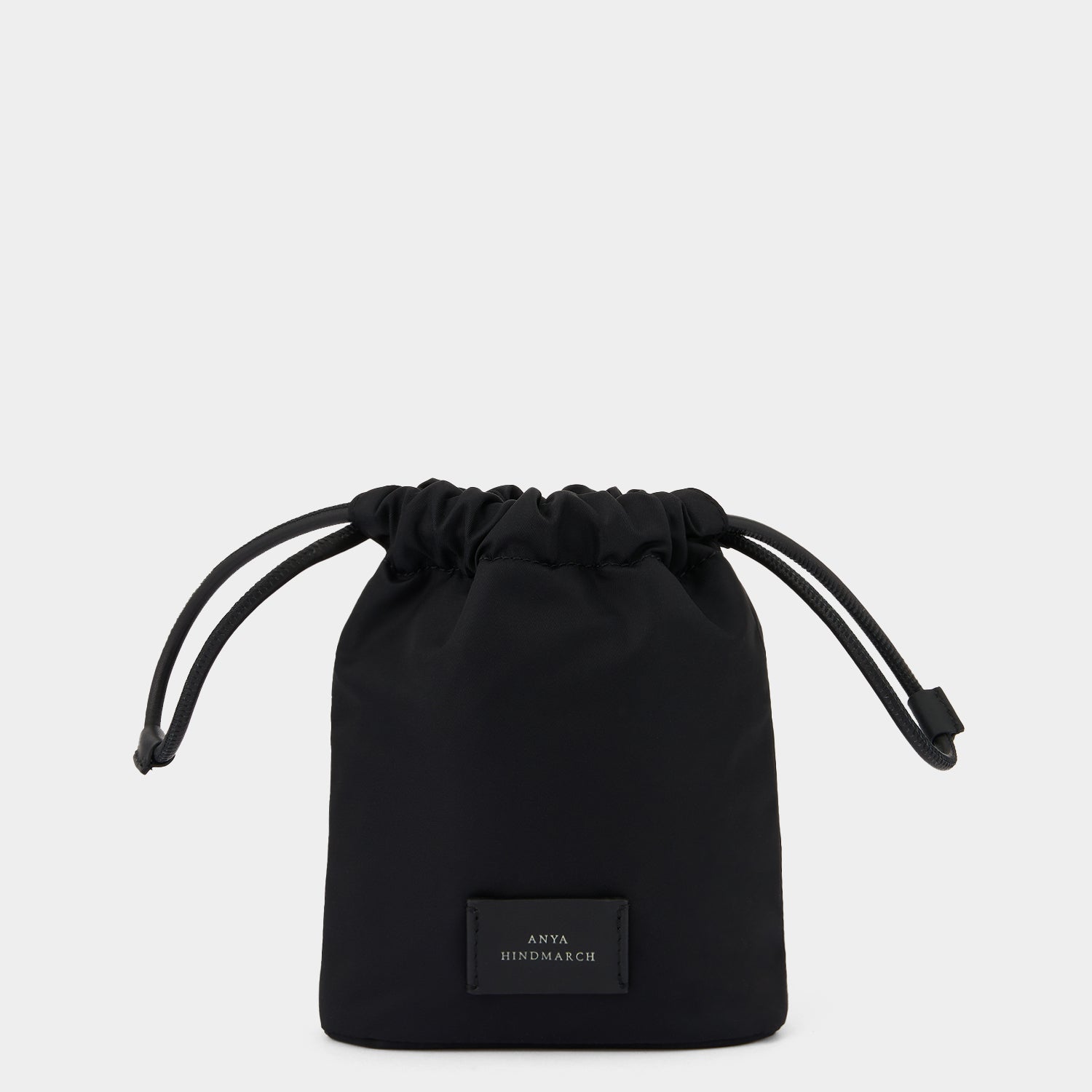 Eyes Drawstring Pouch -

          
            Regenerated ECONYL® in Black -
          

          Anya Hindmarch US
