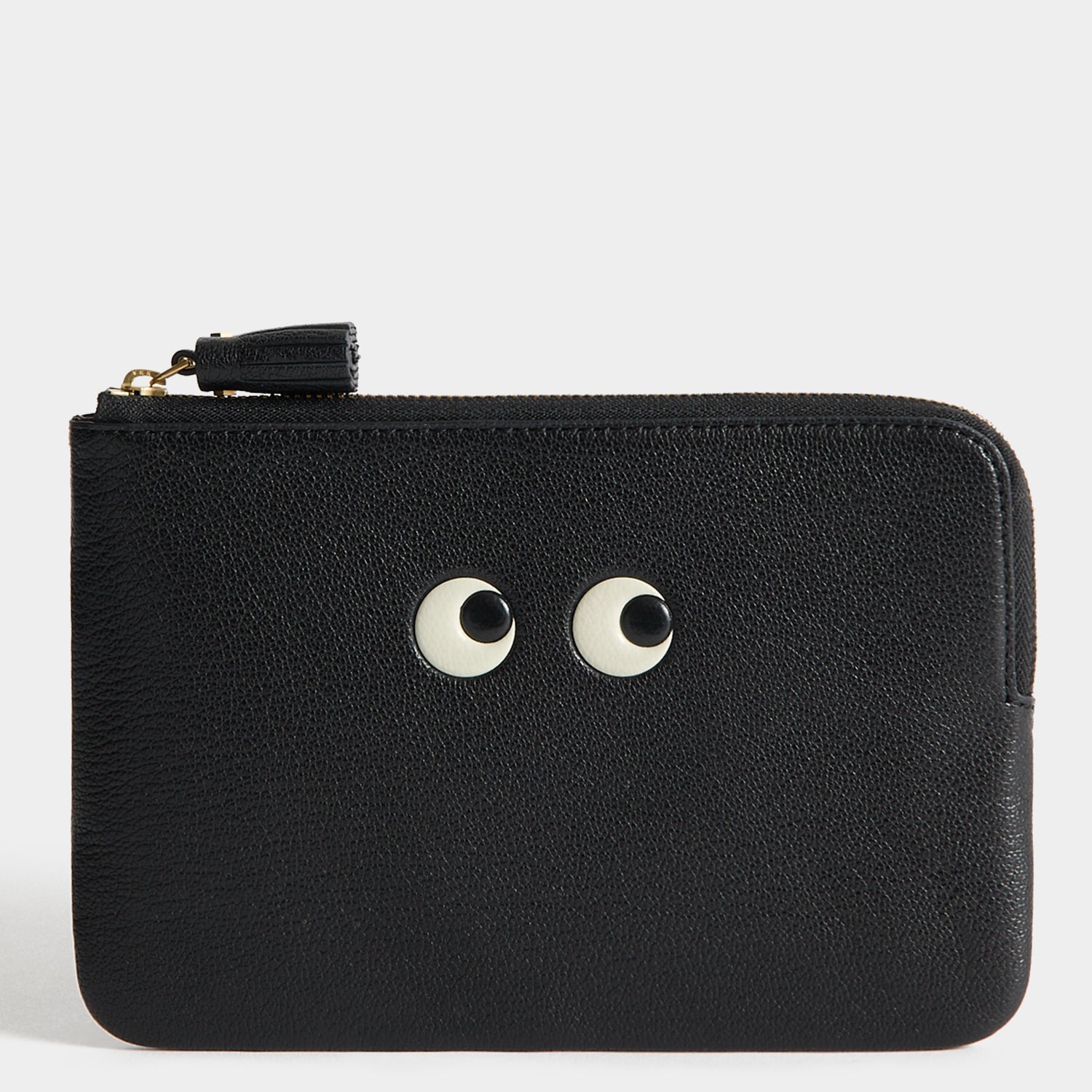 Eyes Loose Pocket -

          
            Capra Leather in Black -
          

          Anya Hindmarch US

