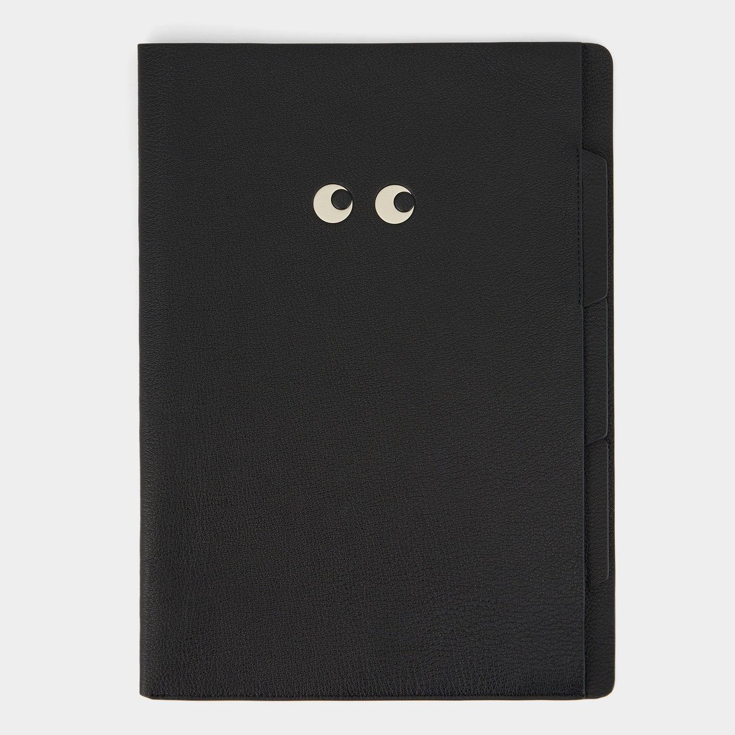 Eyes A4 Document Sleeve -

          
            Capra Leather in Black -
          

          Anya Hindmarch US
