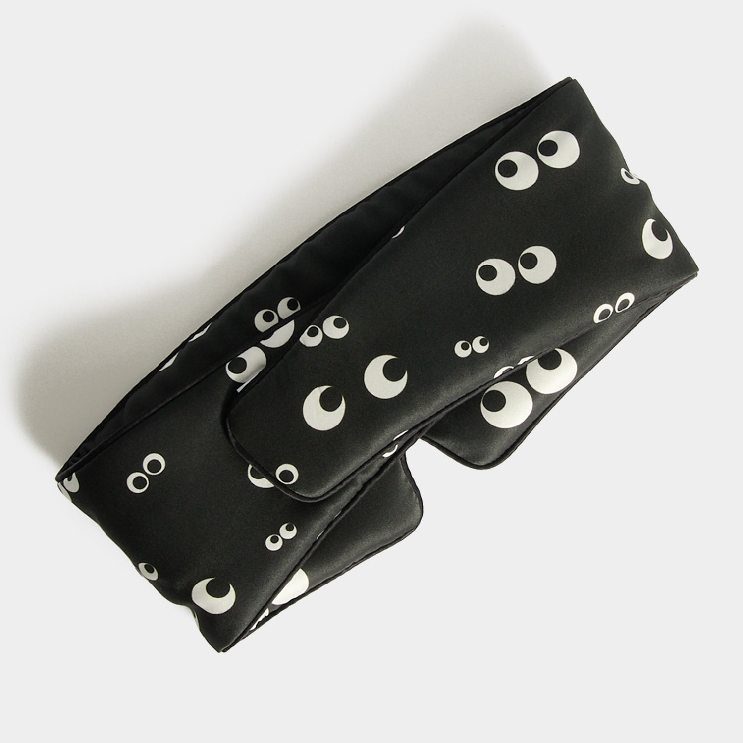 Eyes Travel Eye Mask -

          
            Silk in Black -
          

          Anya Hindmarch US
