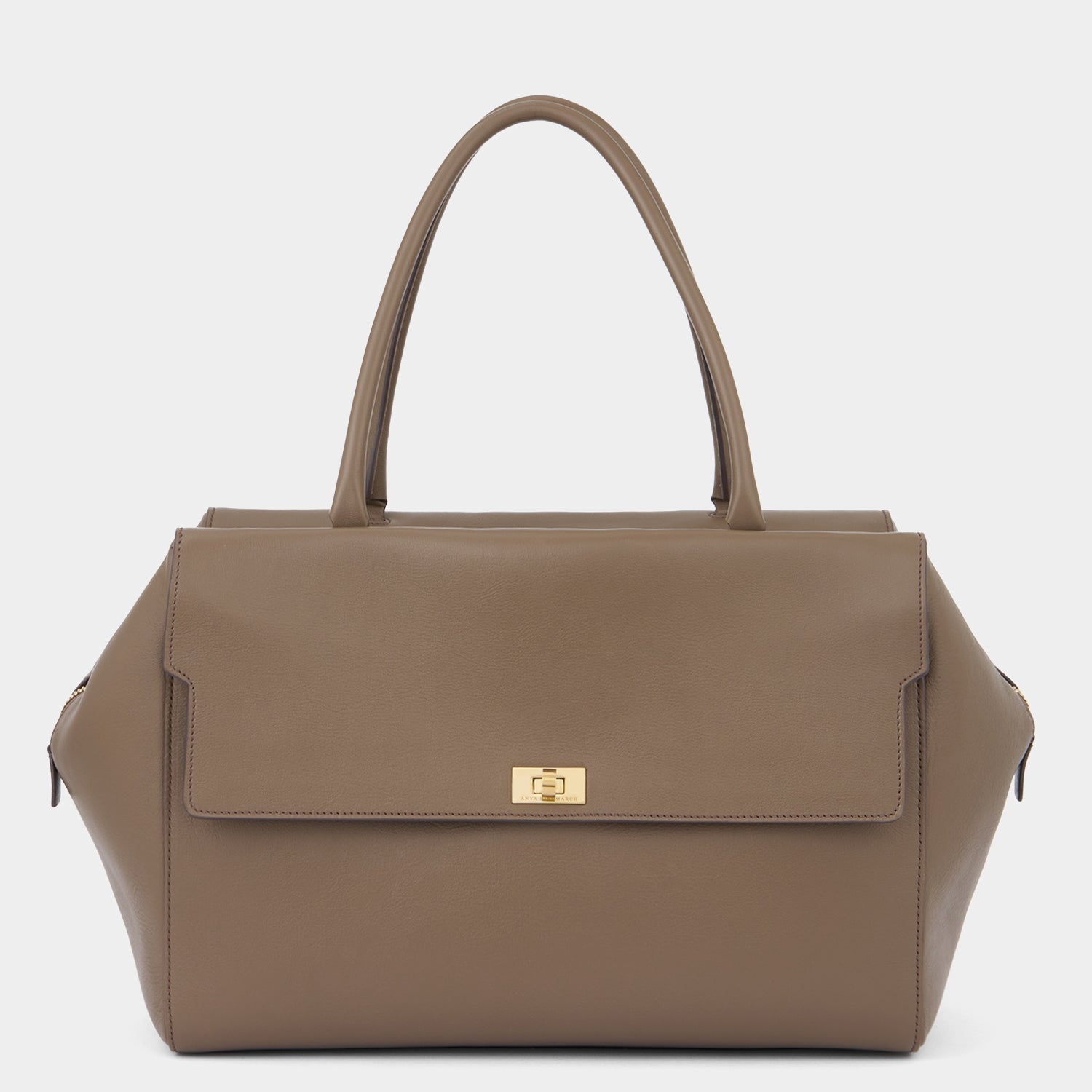 Seaton Top Handle -

          
            Calf Leather in Pebble -
          

          Anya Hindmarch US
