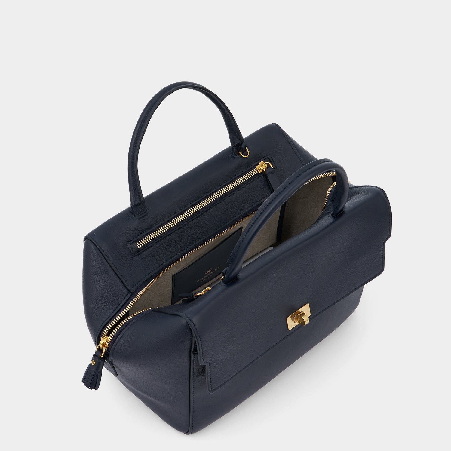 Seaton Cross-body -

          
            Calf Leather in Marine -
          

          Anya Hindmarch US
