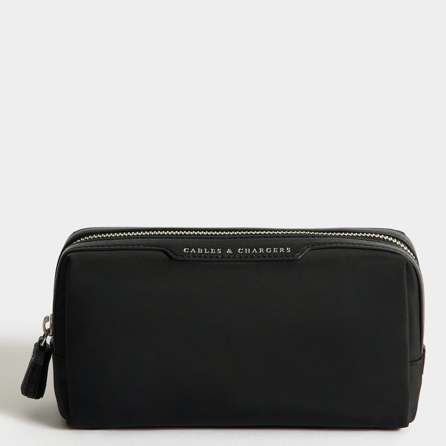 Cables & Chargers Pouch -

          
            Regenerated ECONYL® in Black -
          

          Anya Hindmarch US
