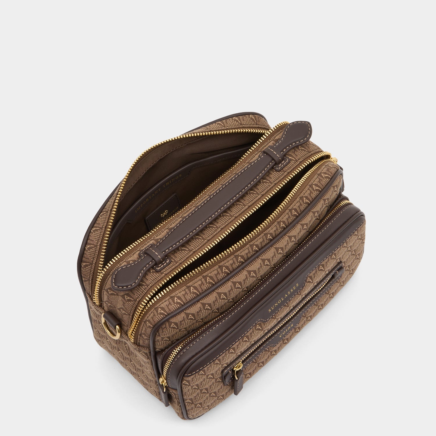 品揃え豊富で Jacquard Multi Pocket Cross-body | Anya Hindmarch US バッグ