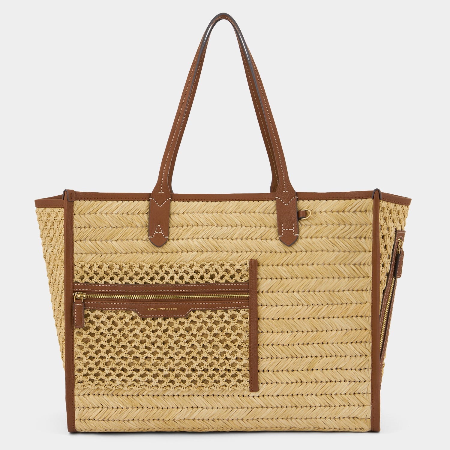 Raffia Pocket Tote -

          
            Raffia in Cedar -
          

          Anya Hindmarch US
