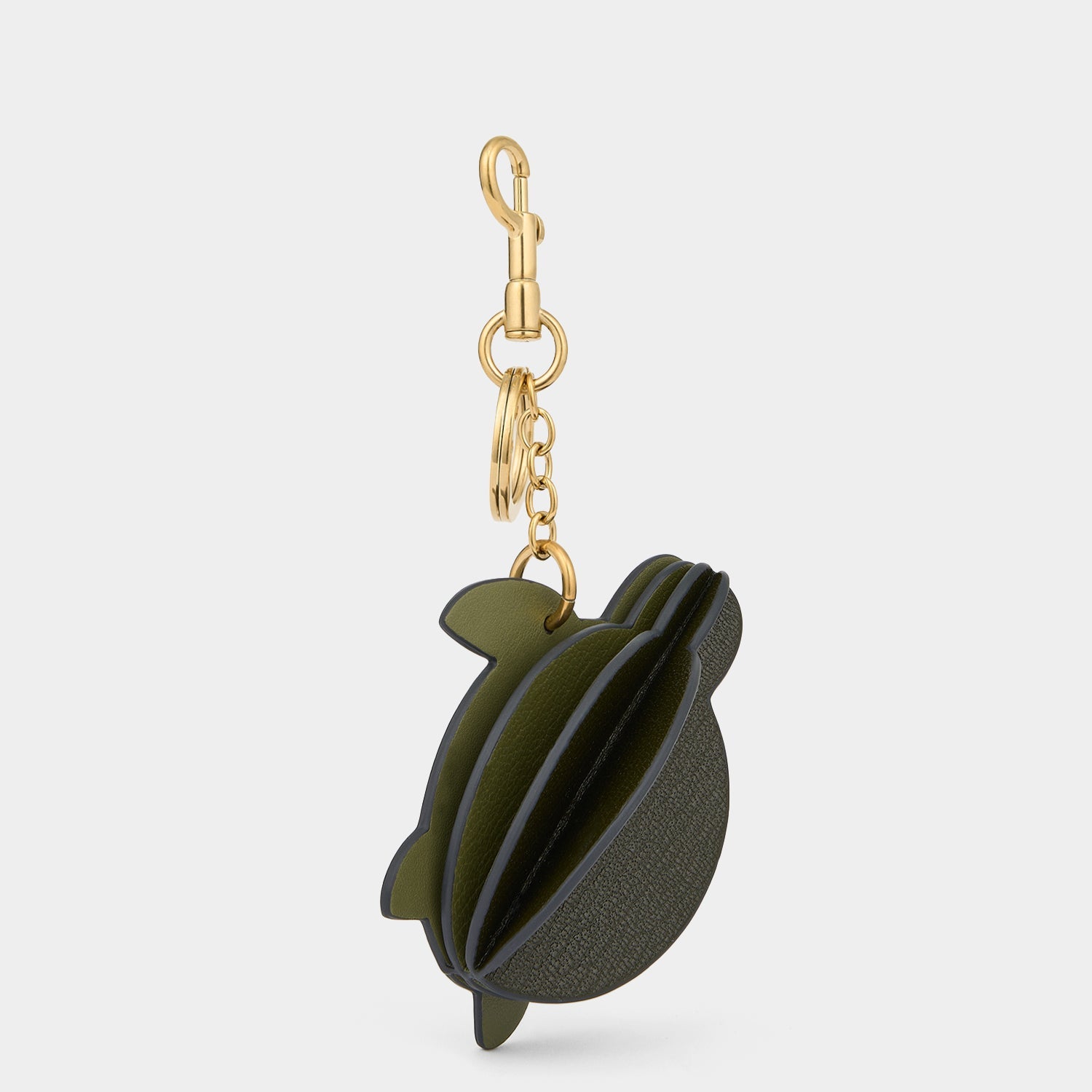 Turtle Charm -

          
            Smooth Leather in Light Olive -
          

          Anya Hindmarch US
