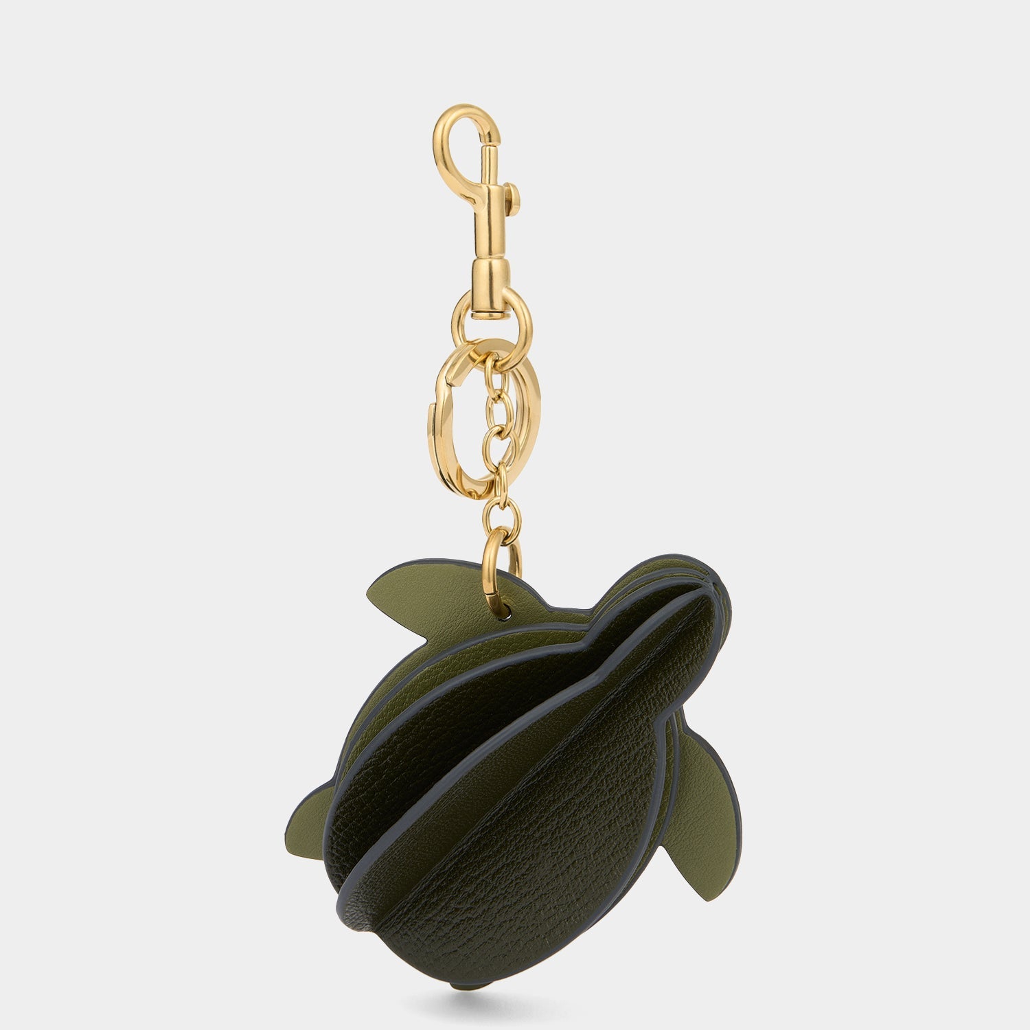 Turtle Charm -

          
            Smooth Leather in Light Olive -
          

          Anya Hindmarch US
