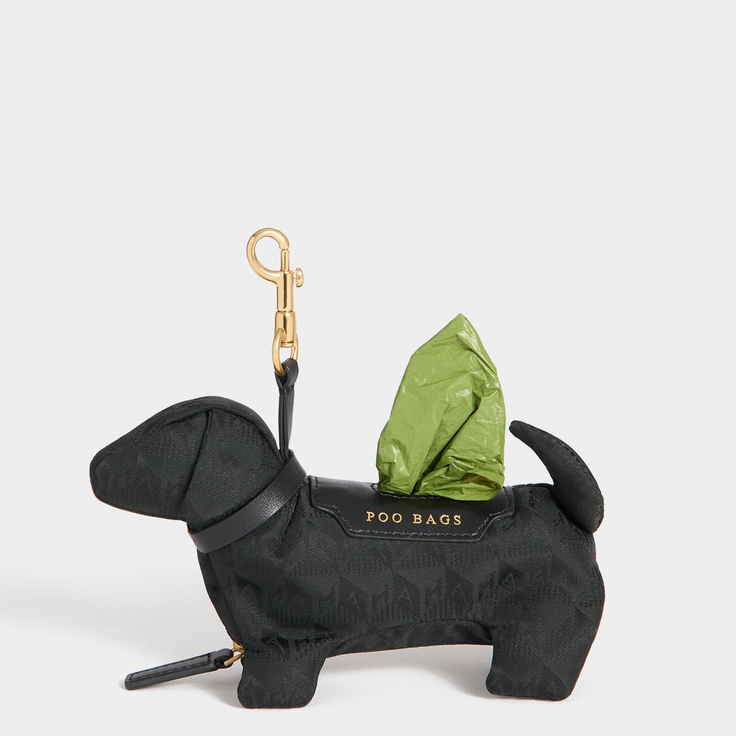 Logo Dog Poo Bag Charm -

          
            Recycled Nylon in Black -
          

          Anya Hindmarch US
