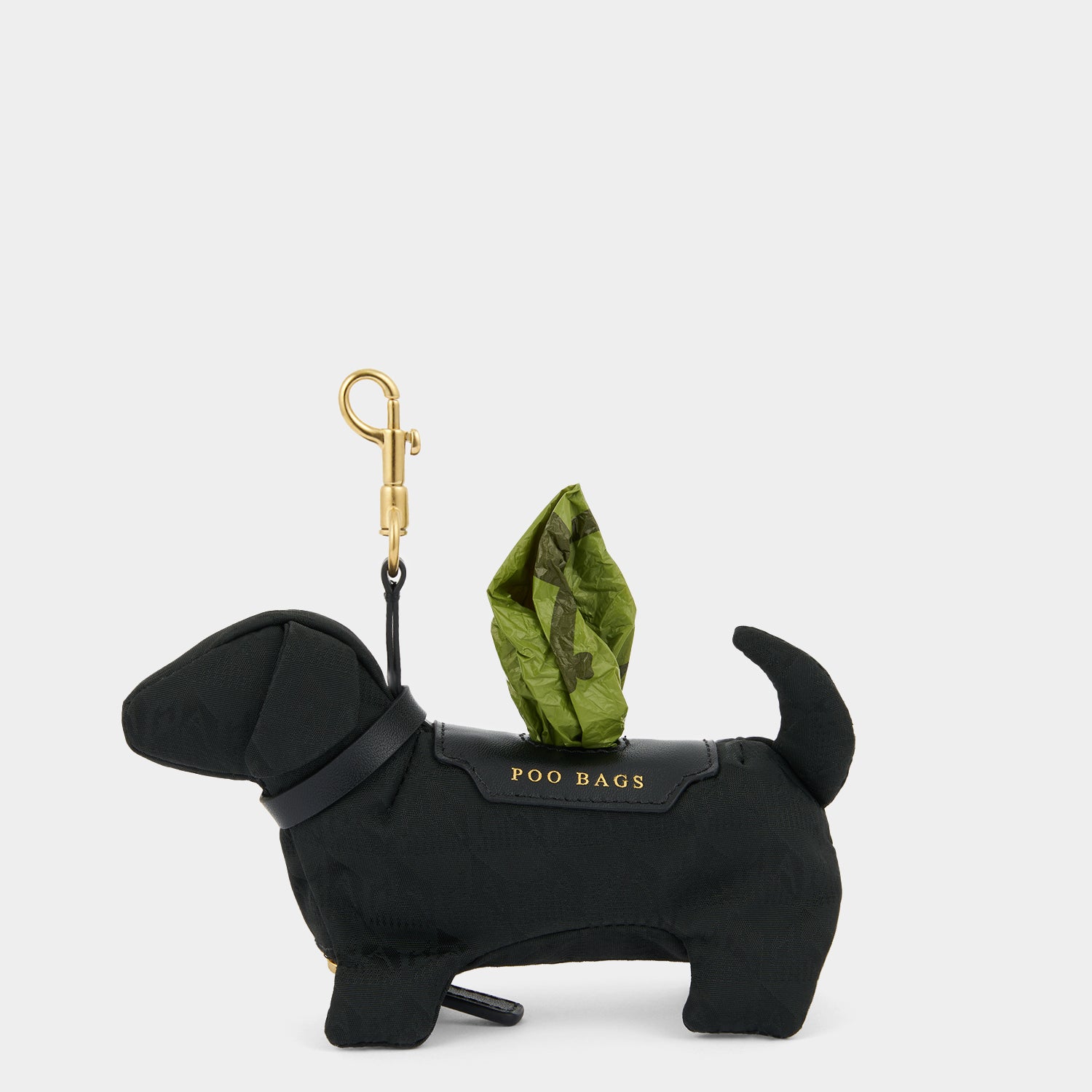 Logo Dog Poo Bag Charm -

          
            Recycled Nylon in Black -
          

          Anya Hindmarch US
