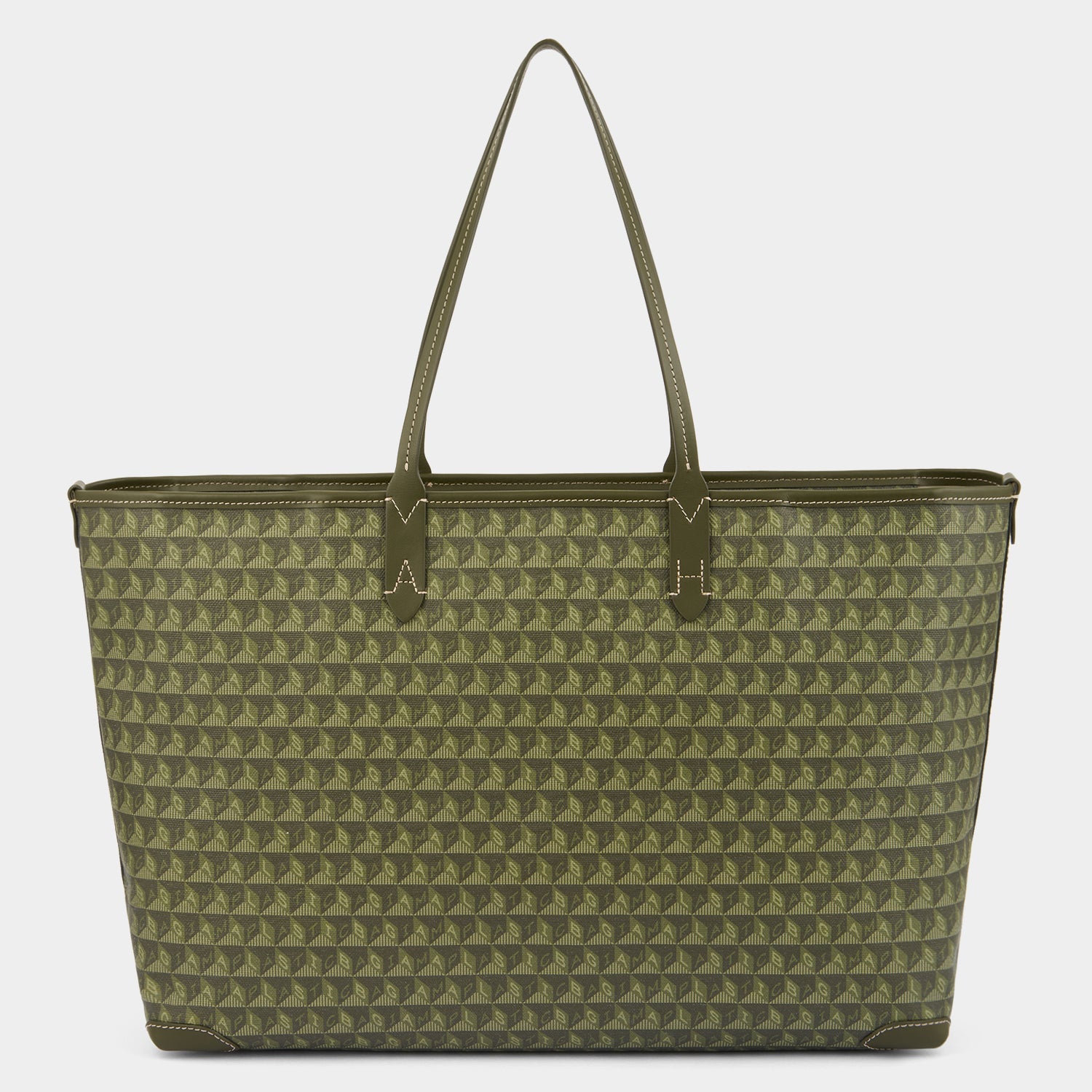 I Am A Plastic Bag Zipped Motif Tote -

          
            Recycled Canvas in Fern -
          

          Anya Hindmarch US
