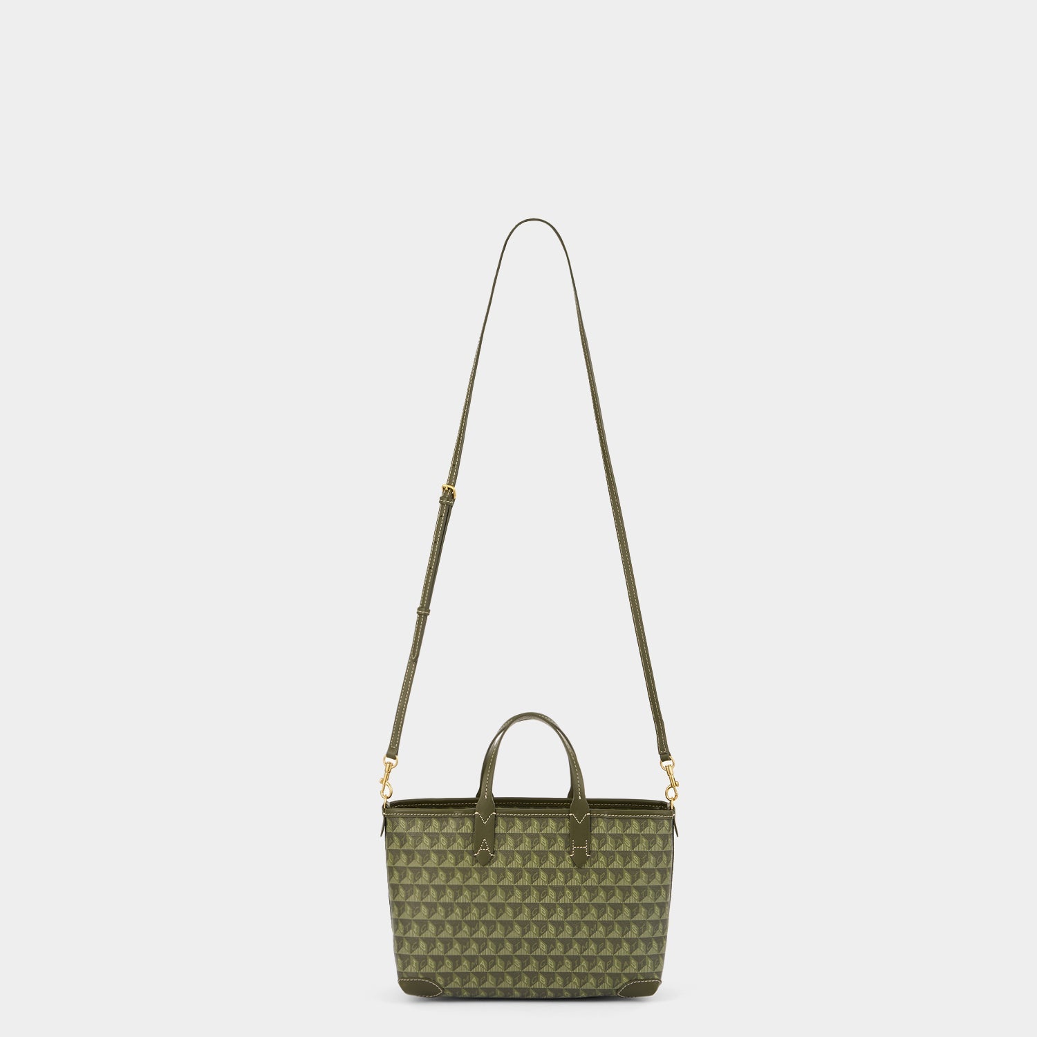 I Am A Plastic Bag XS Zipped Motif Cross-body Tote -

          
            Recycled Canvas in Fern -
          

          Anya Hindmarch US
