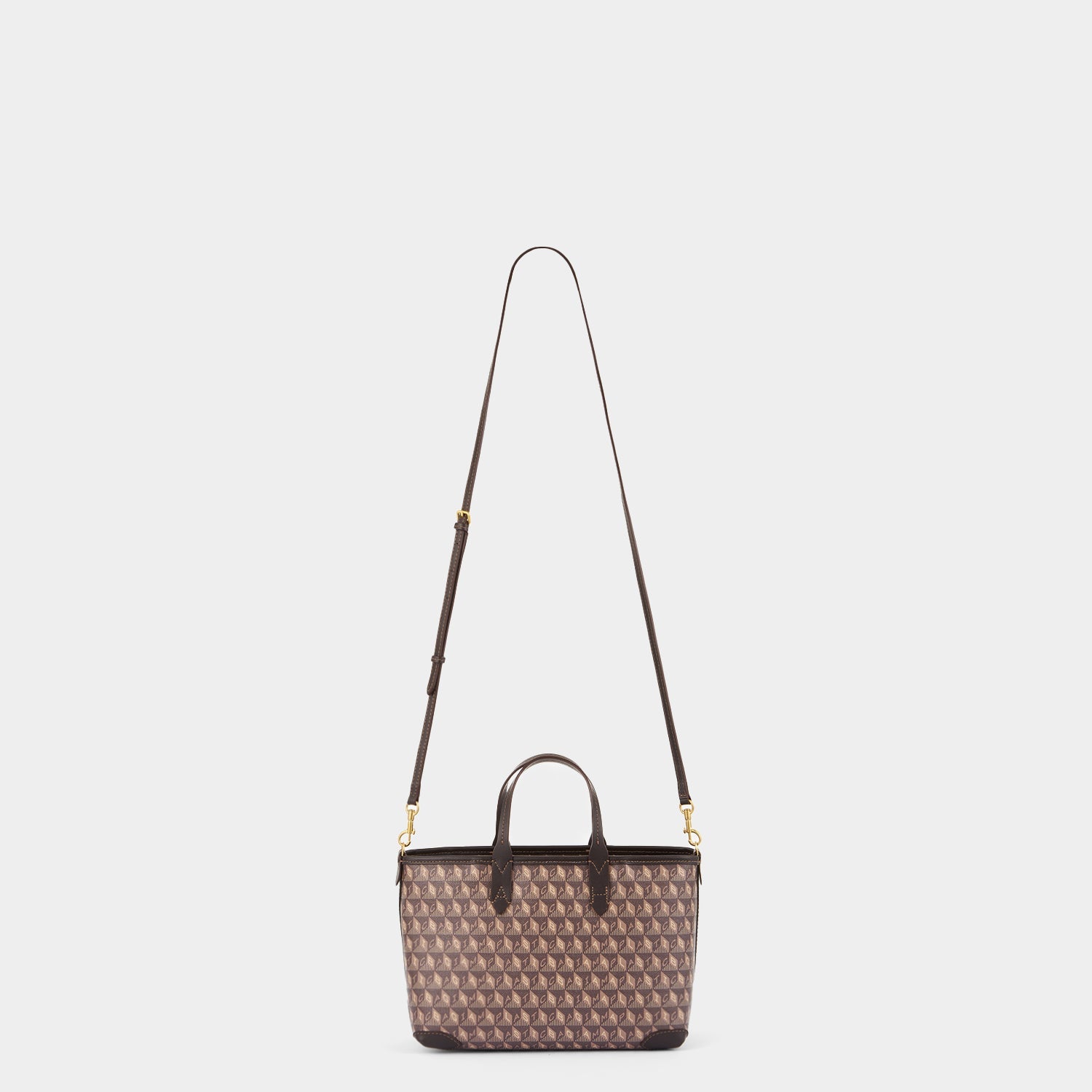 I Am A Plastic Bag XS Zipped Motif Cross-body Tote -

          
            Recycled Canvas in Truffle -
          

          Anya Hindmarch US
