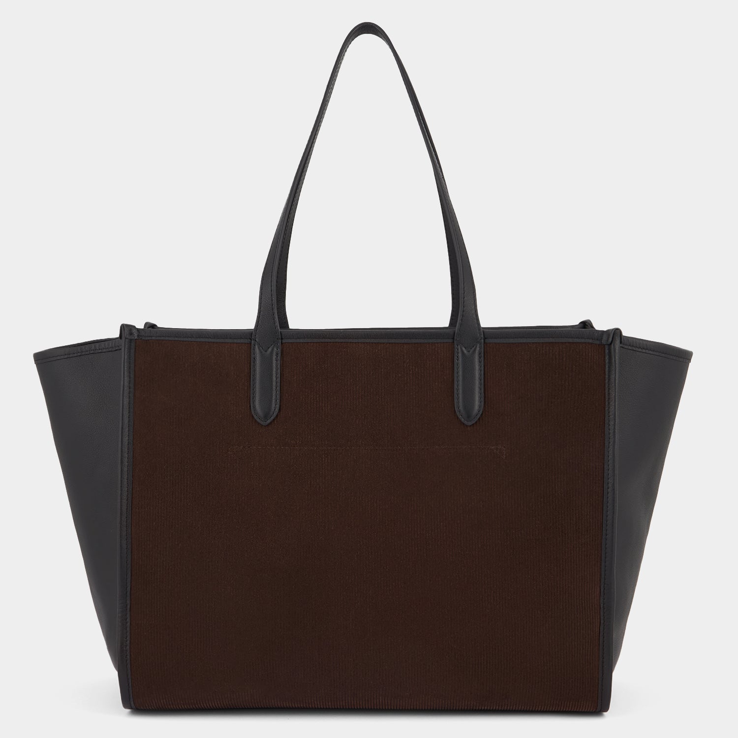 Pocket Tote -

          
            Corduroy Suede in Coffee -
          

          Anya Hindmarch US
