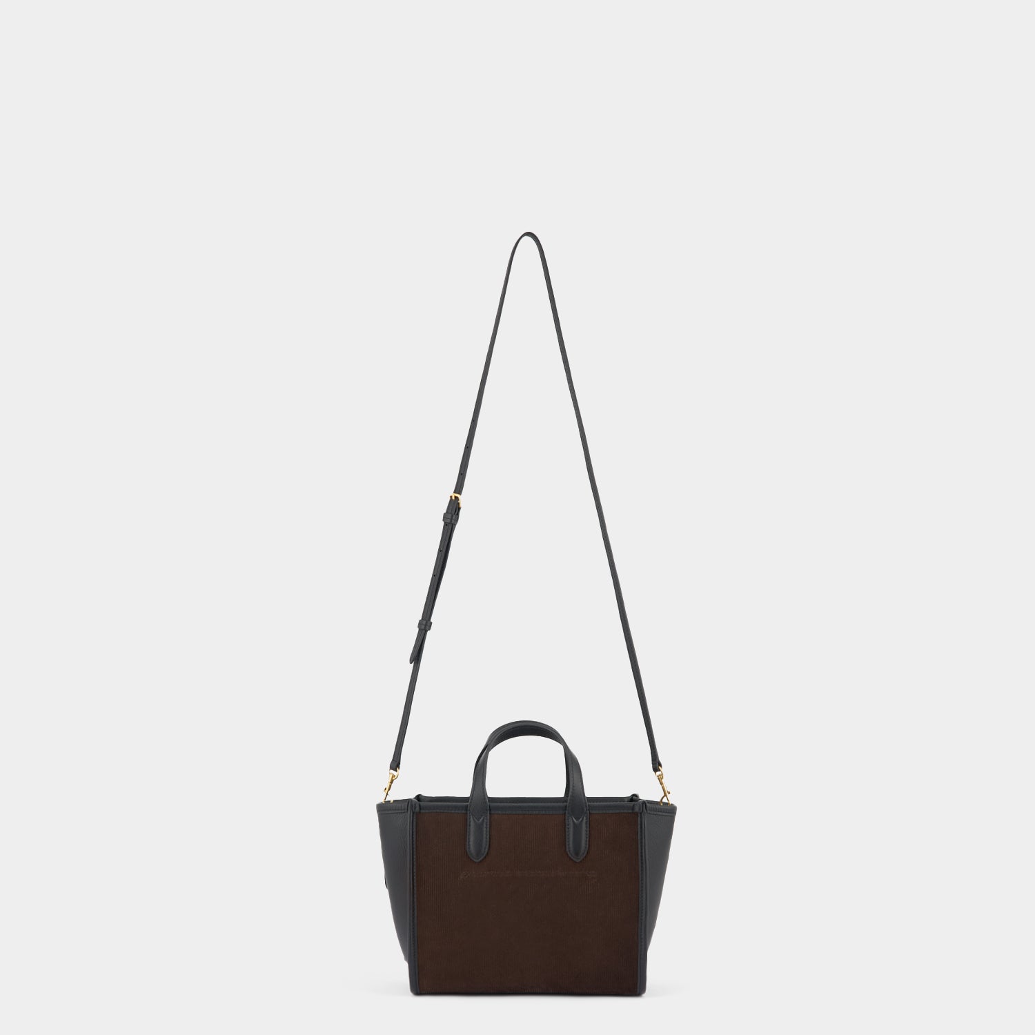 Pocket XS Cross-body Tote -

          
            Corduroy Suede in Coffee -
          

          Anya Hindmarch US
