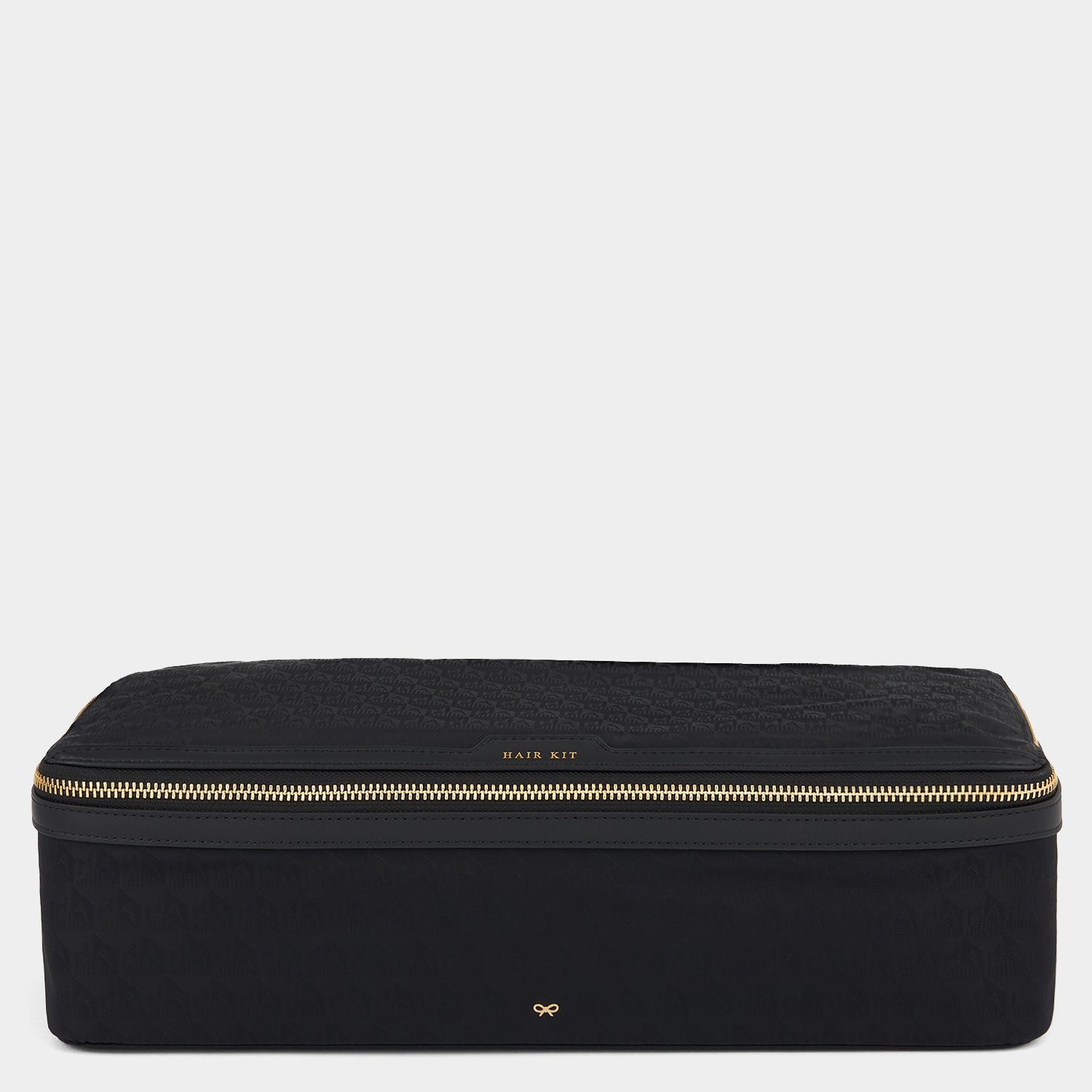 Logo Hair Kit Travel Pouch -

          
            Jacquard Nylon in Black -
          

          Anya Hindmarch US
