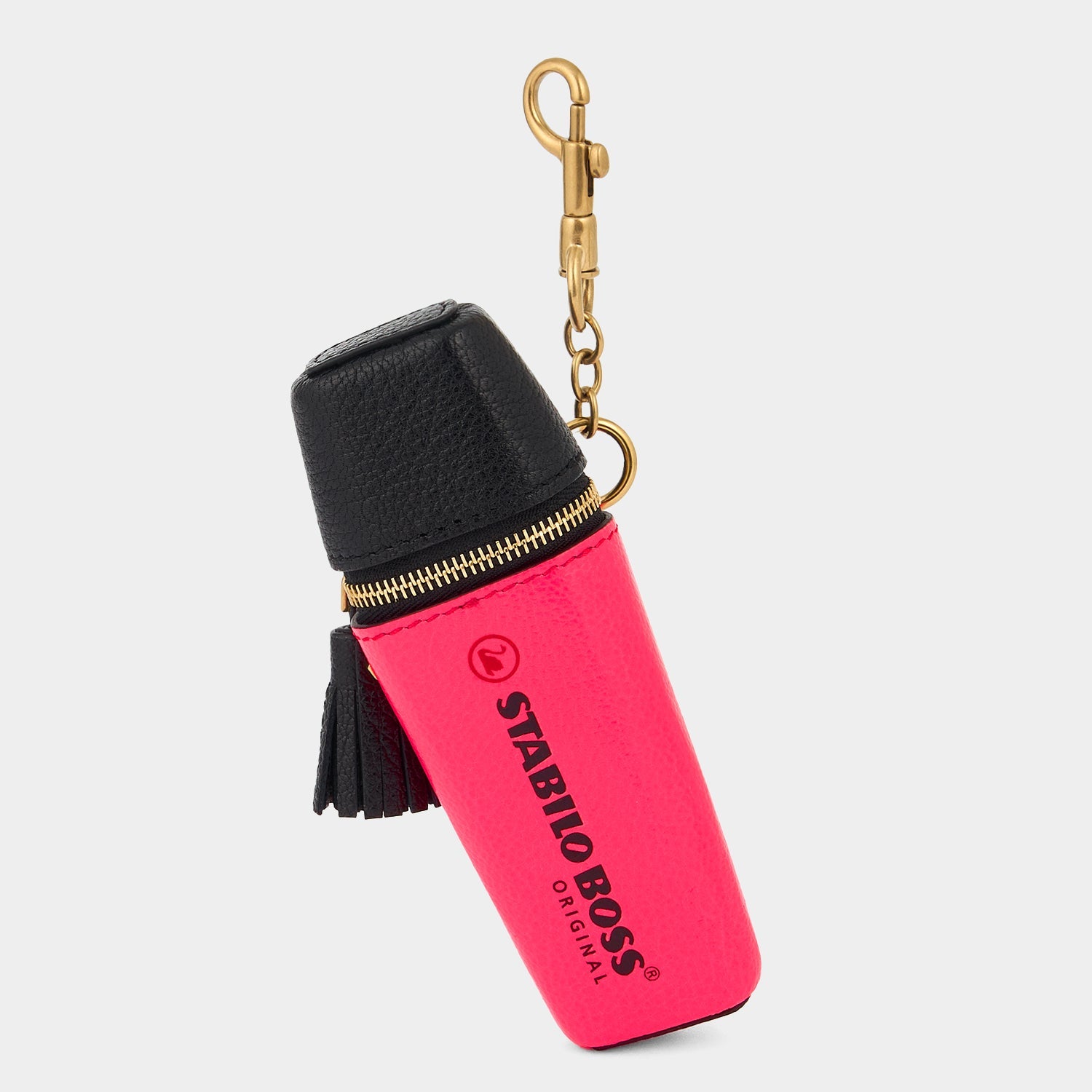 Anya Brands STABILO BOSS ORIGINAL Coin Purse Charm -

          
            Capra Leather in Neon Pink -
          

          Anya Hindmarch US
