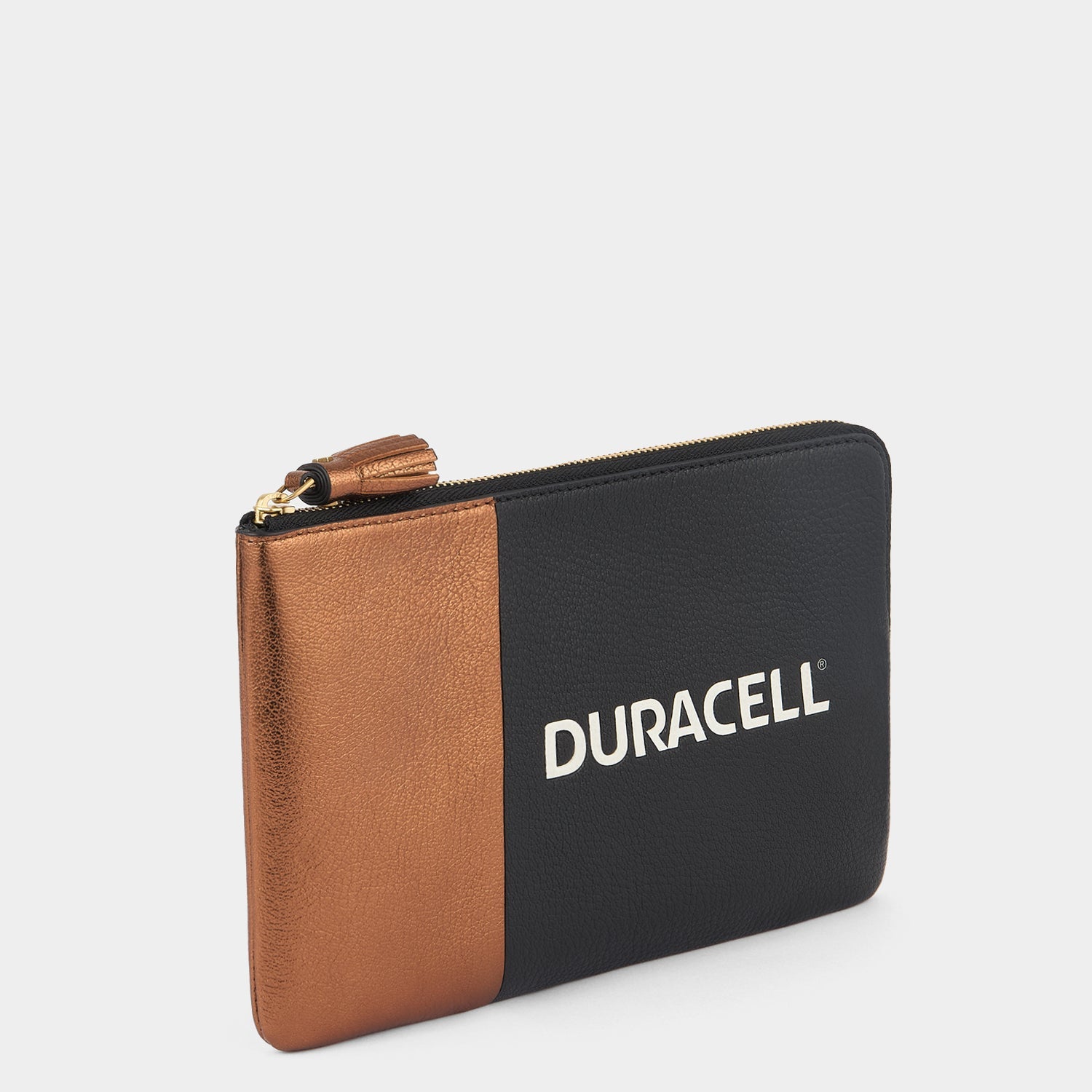 Anya Brands Duracell Zip Loose Pocket -

          
            Capra Leather in Black/Gold -
          

          Anya Hindmarch US
