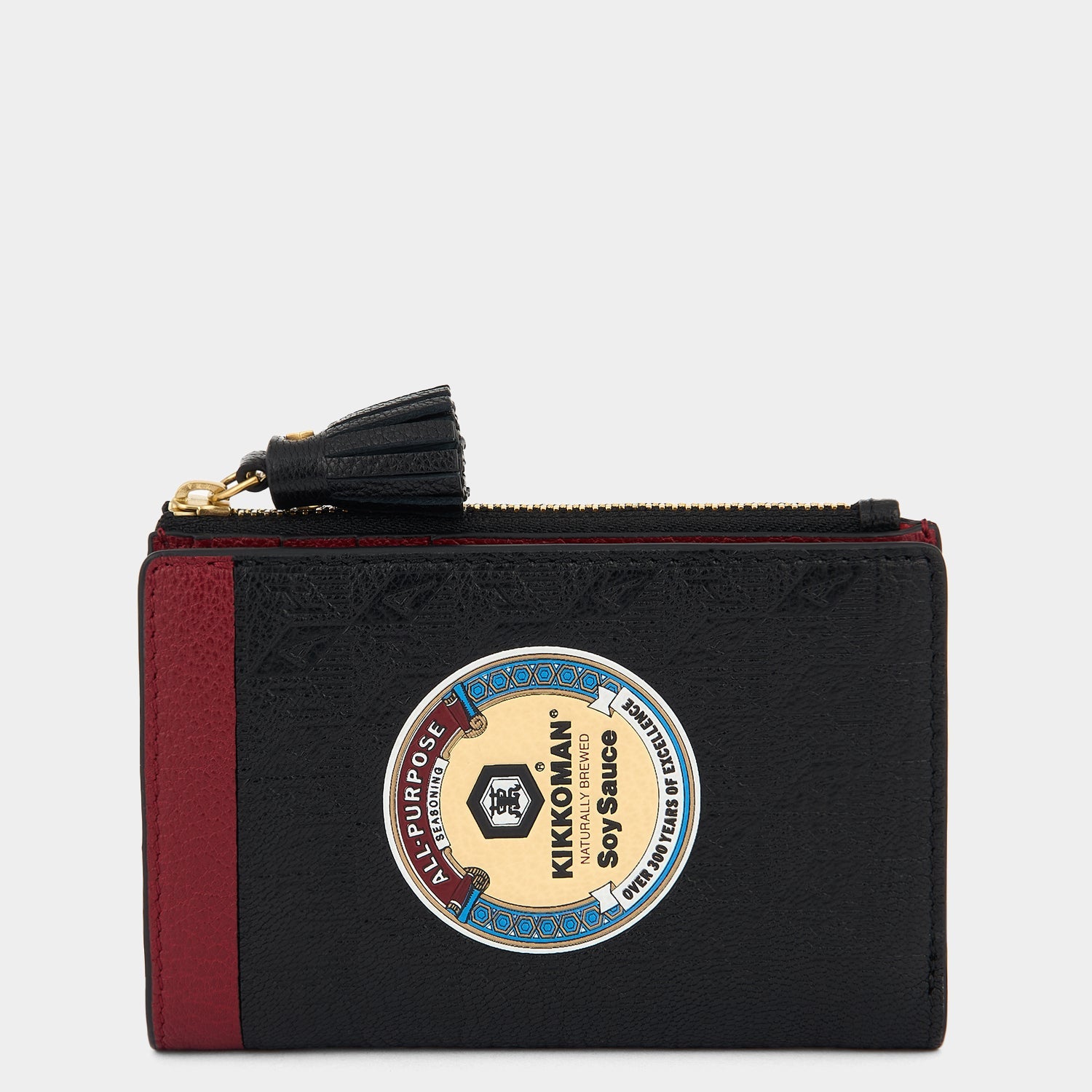 Anya Brands Kikkoman Folding Wallet -

          
            Capra Leather in Vampire -
          

          Anya Hindmarch US
