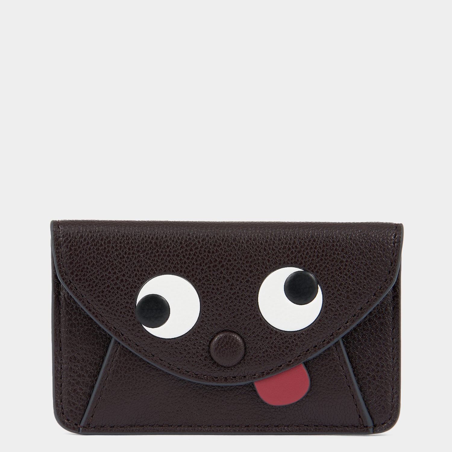 Zany Envelope Purse Sticker -

          
            Capra Leather in Grape -
          

          Anya Hindmarch US
